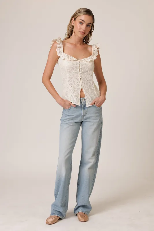 AURELIA TOP sold by Line & Dot