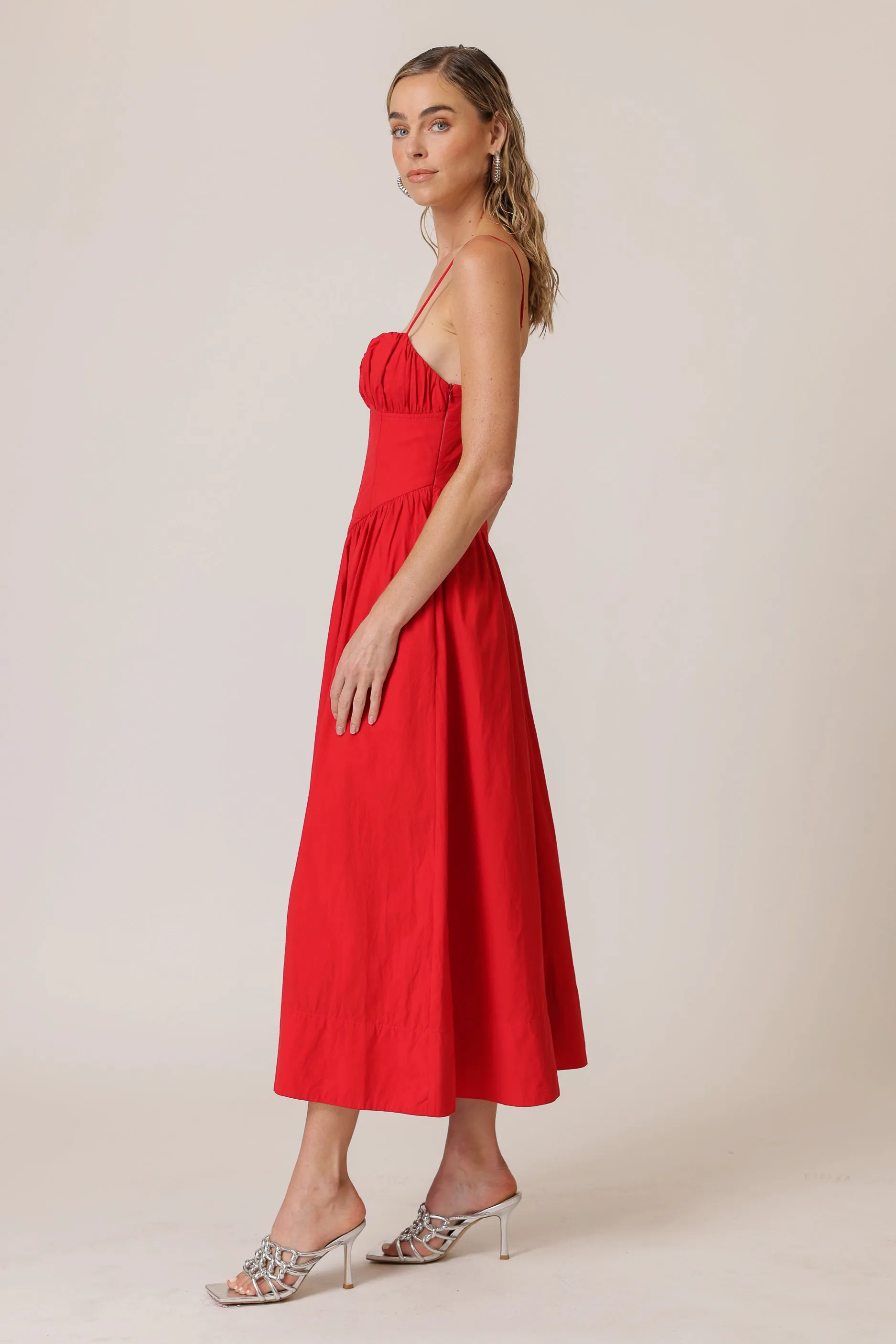 CARMIN MAXI DRESS sold by Line & Dot product image thumbnail 4