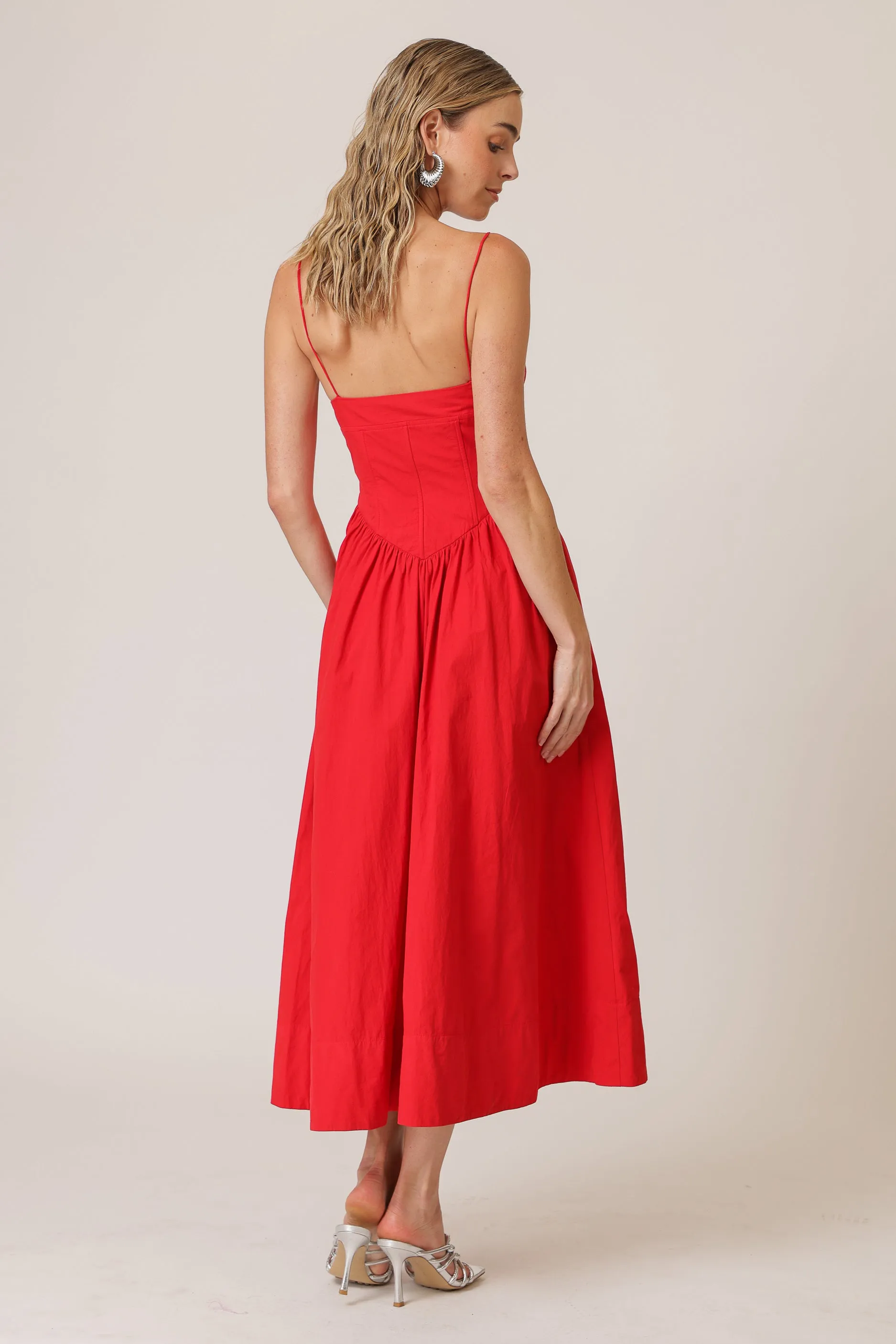 CARMIN MAXI DRESS sold by Line & Dot product image thumbnail 3