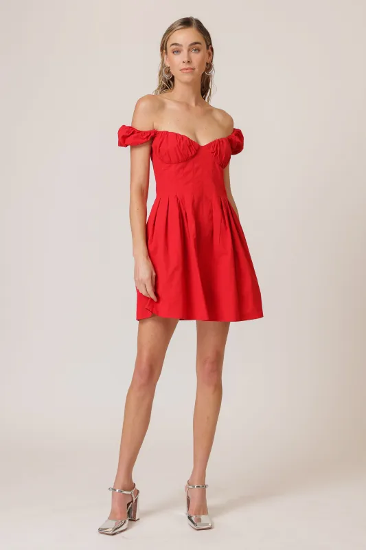 CARMIN MINI DRESS sold by Line & Dot