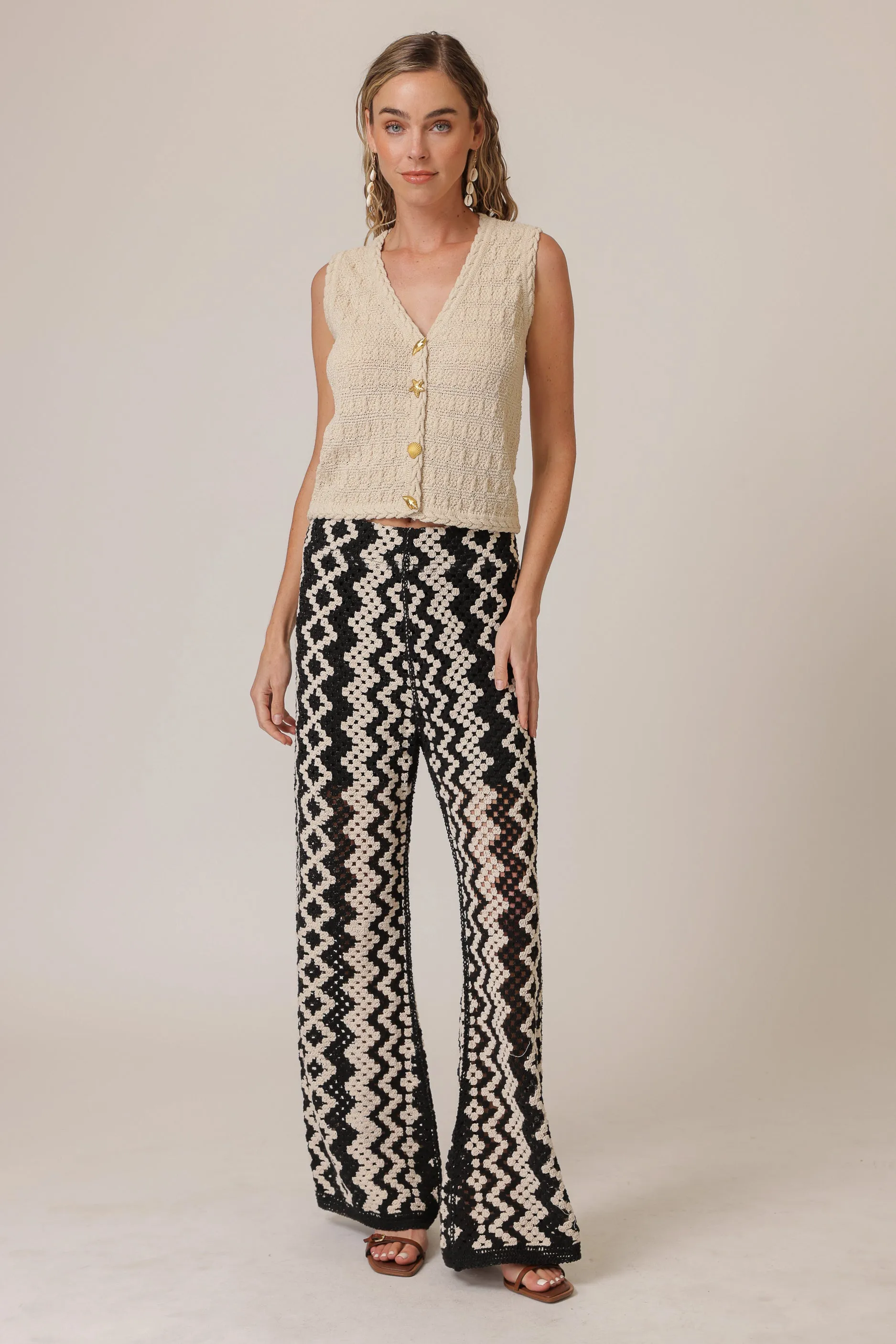 RIYA SWEATER VEST sold by Line & Dot