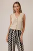 RIYA  SWEATER VEST sold by Line & Dot