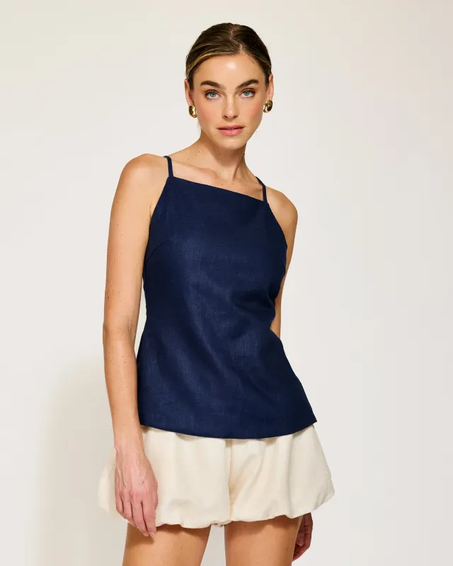 ELINE APRON TOP sold by Line & Dot