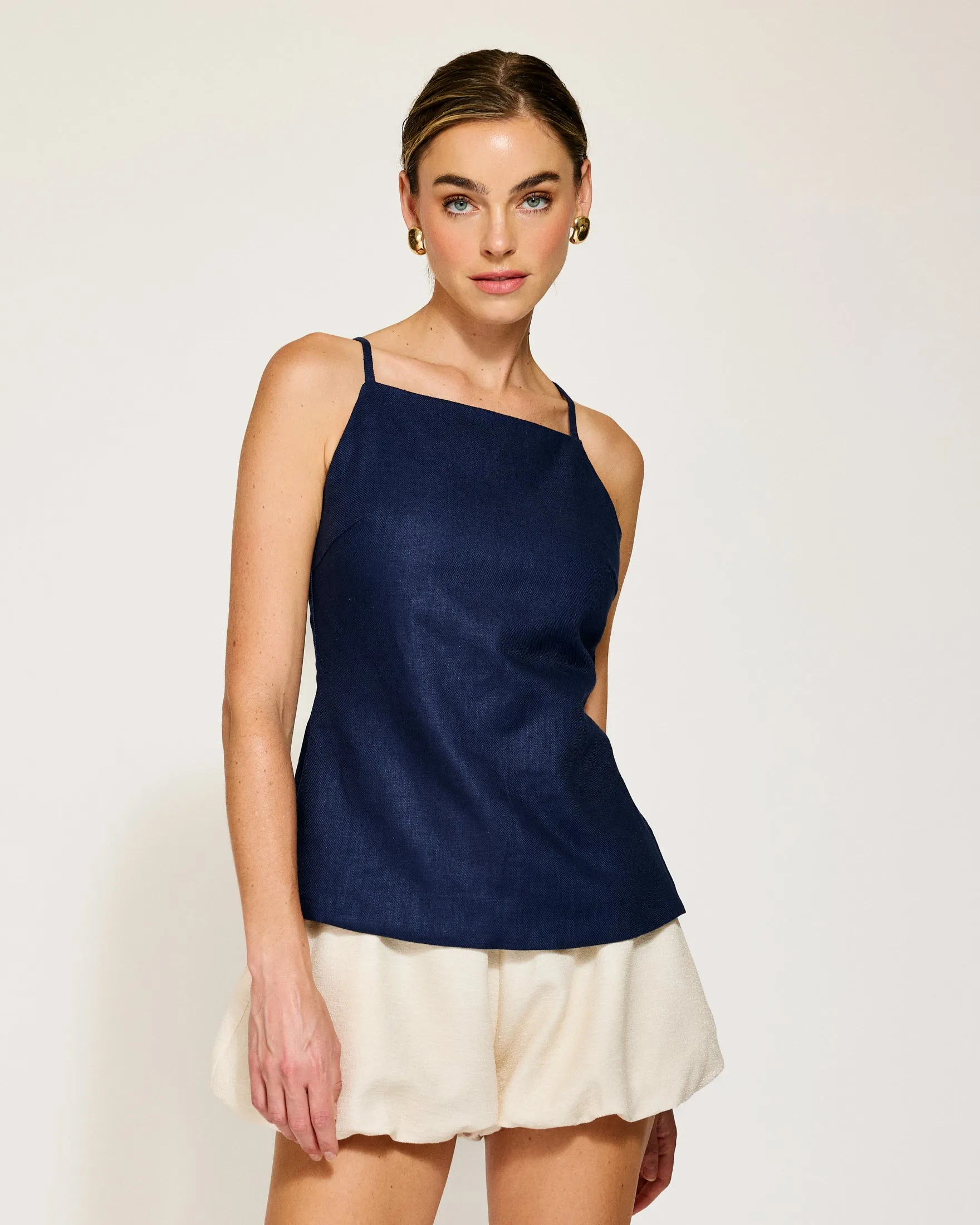 ELINE APRON TOP sold by Line & Dot