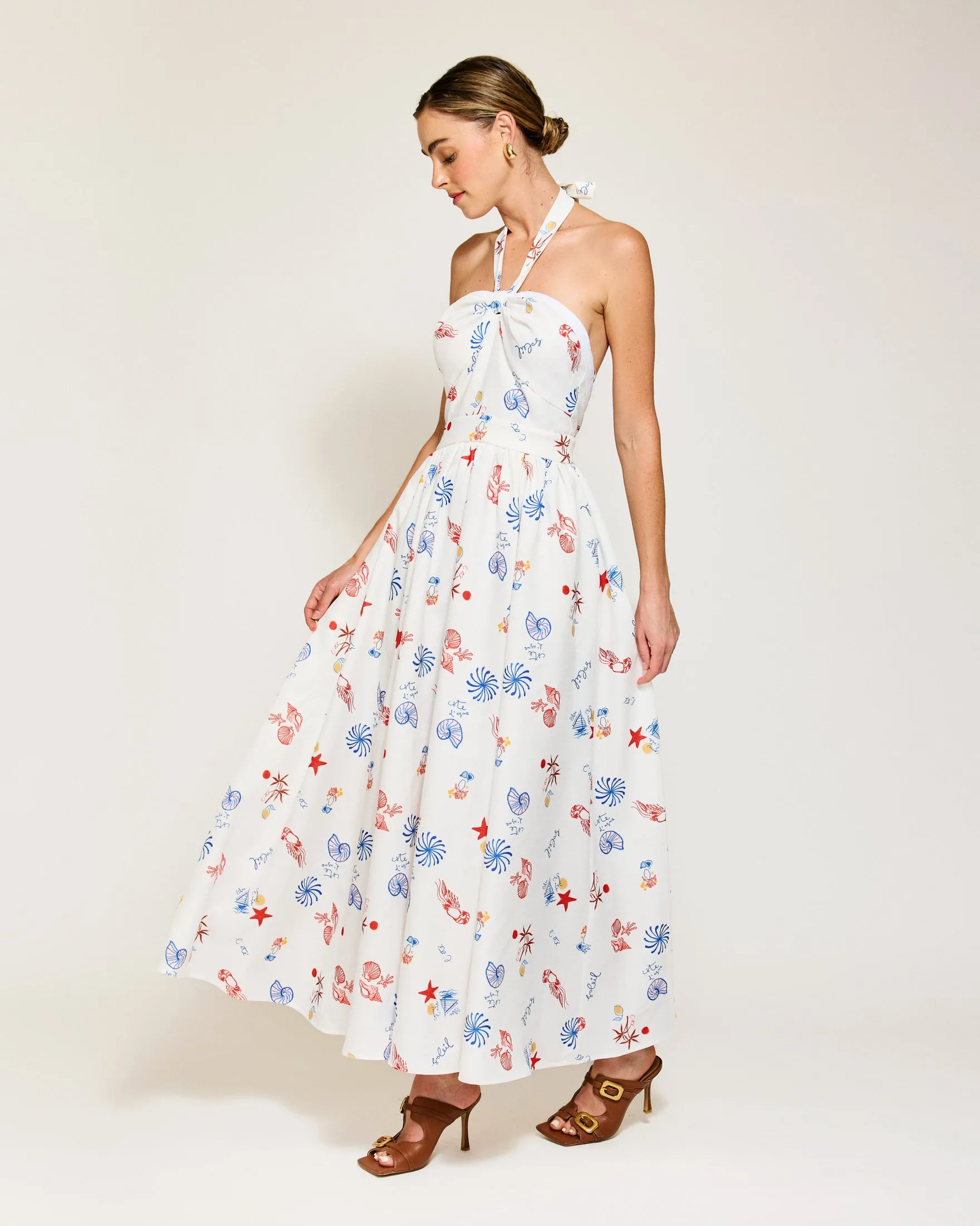 REETA MIDI DRESS sold by Line & Dot product image thumbnail 2