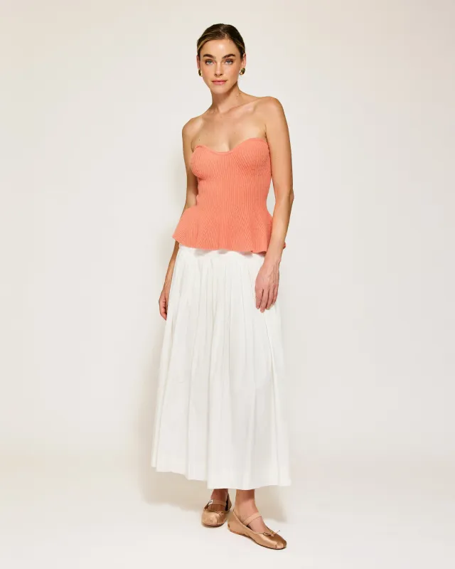 SAFFY PEPLUM TOP sold by Line & Dot