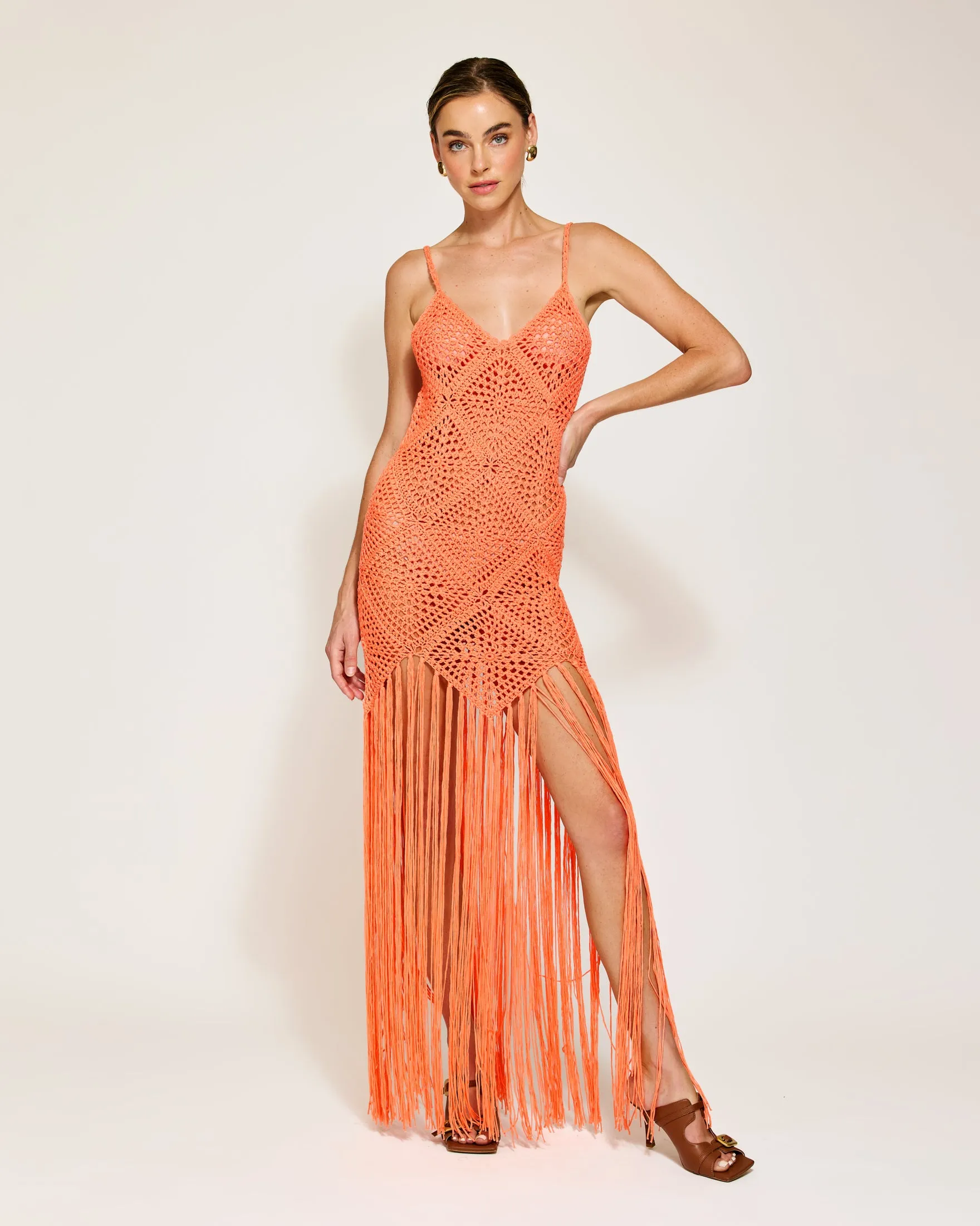 WANDERING CROCHET DRESS sold by Line & Dot product image thumbnail 2