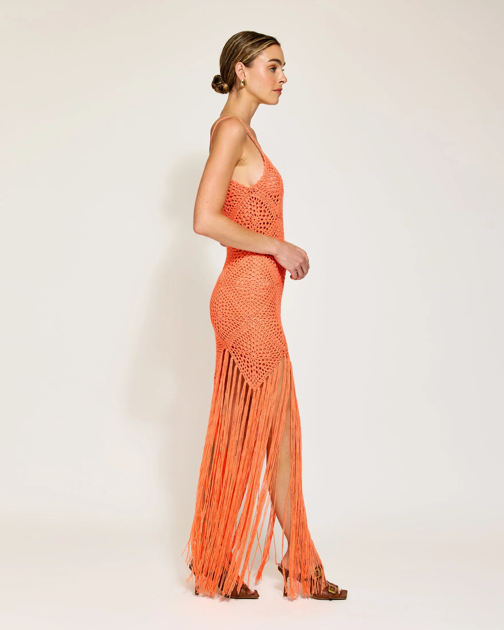 WANDERING CROCHET DRESS sold by Line & Dot product image thumbnail 5