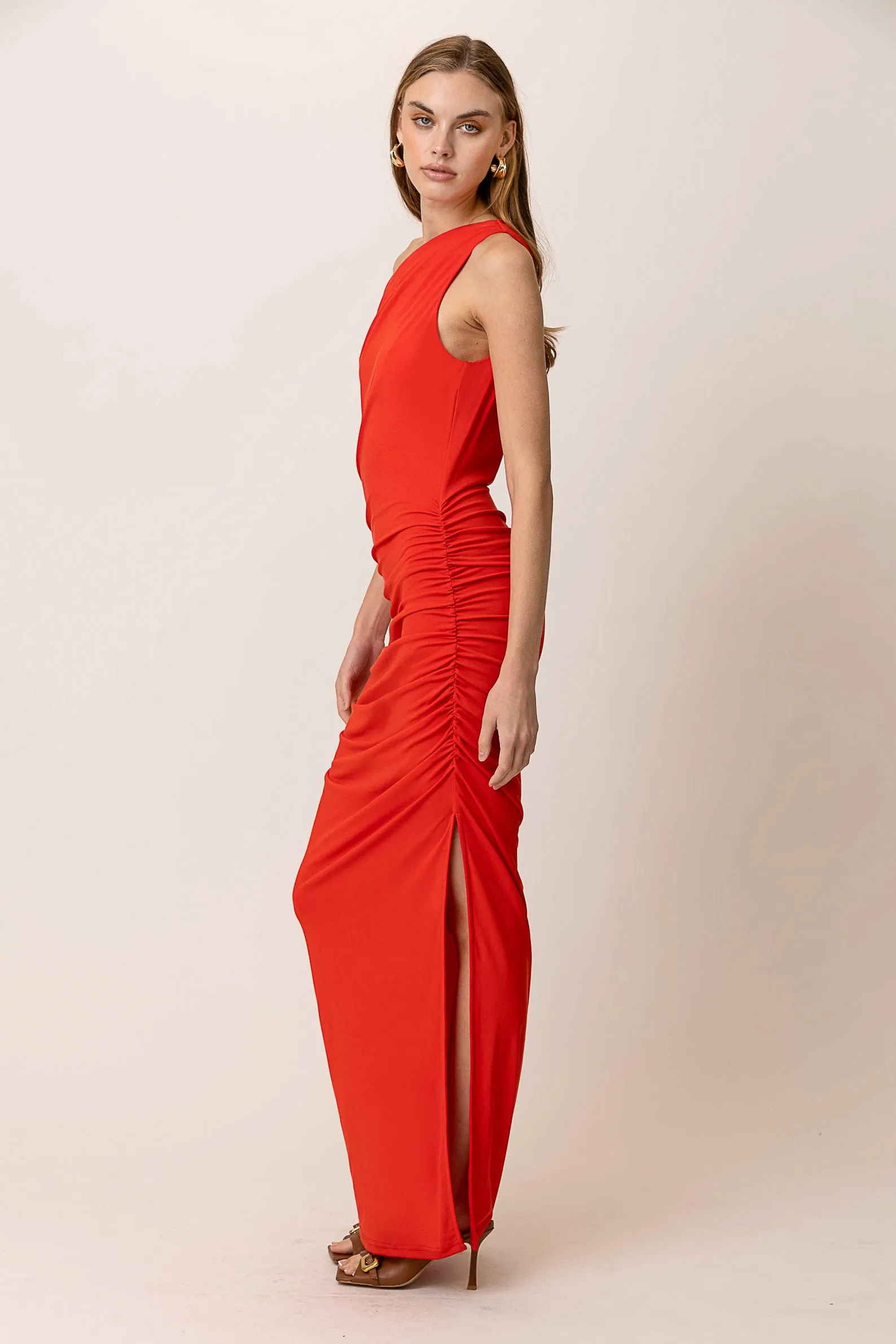 ERINA ASYMMETRICAL MAXI DRESS sold by Line & Dot product image thumbnail 4