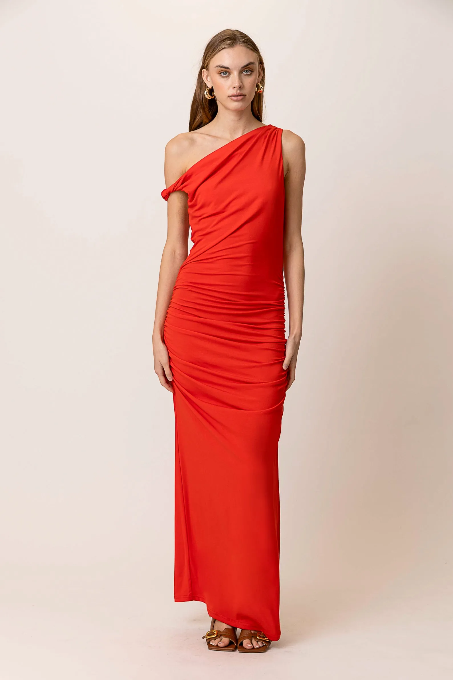 ERINA ASYMMETRICAL MAXI DRESS sold by Line & Dot product image thumbnail 2