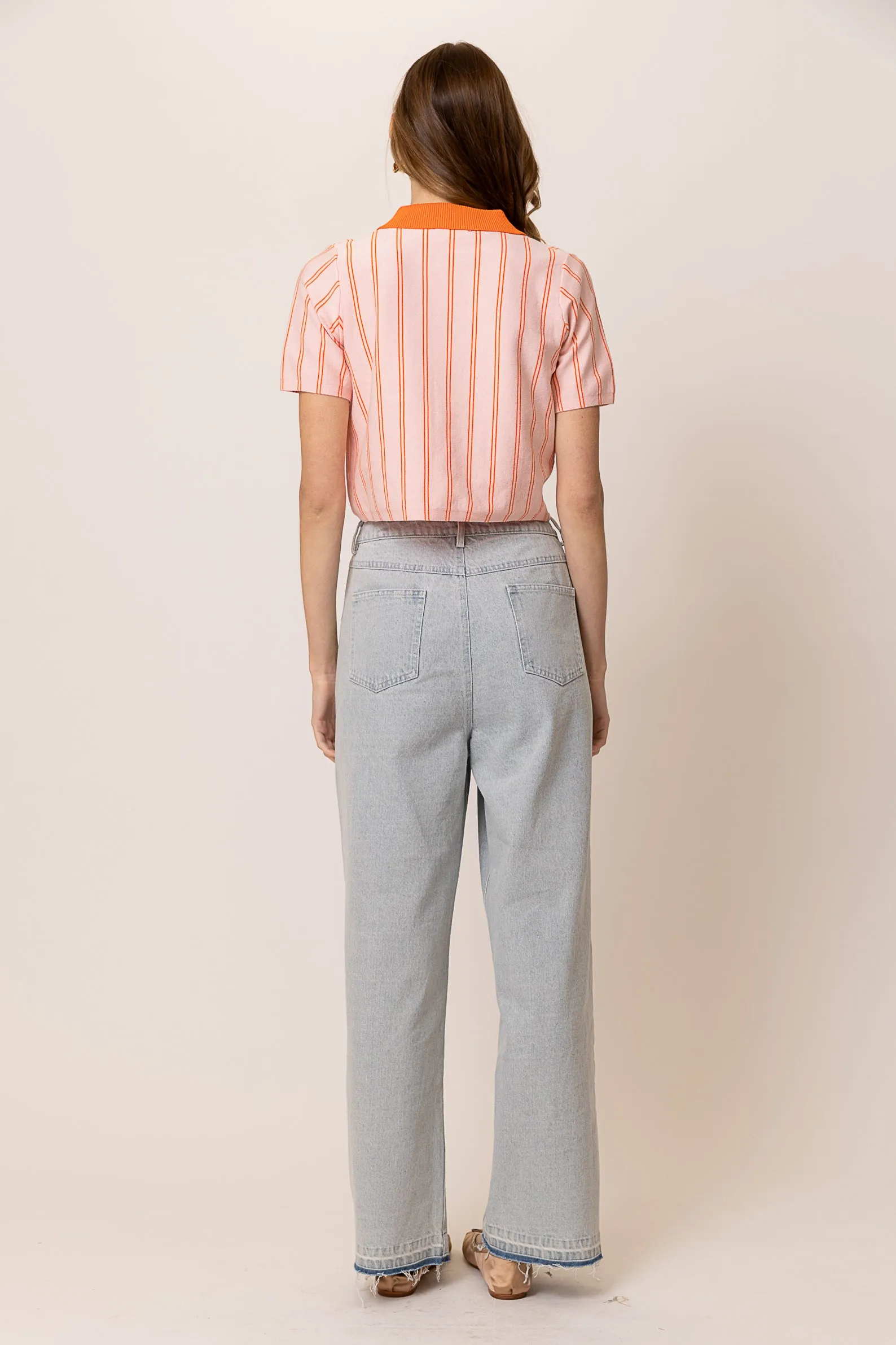 RHEBA STRIPE SWEATER TOP sold by Line & Dot product image thumbnail 5