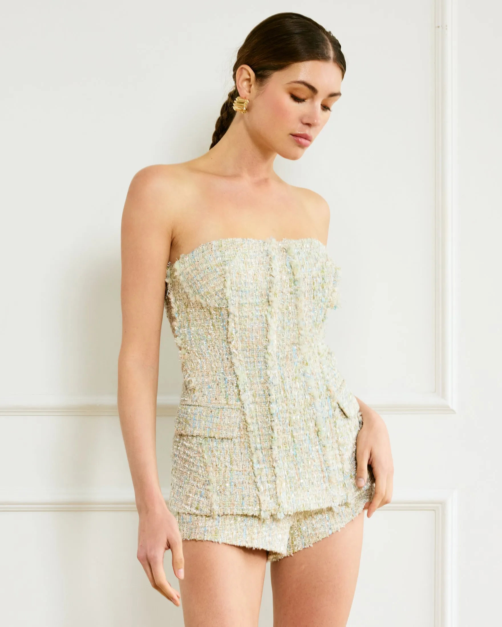 CLOVER STRAPLESS TOP sold by Line & Dot product image thumbnail 2