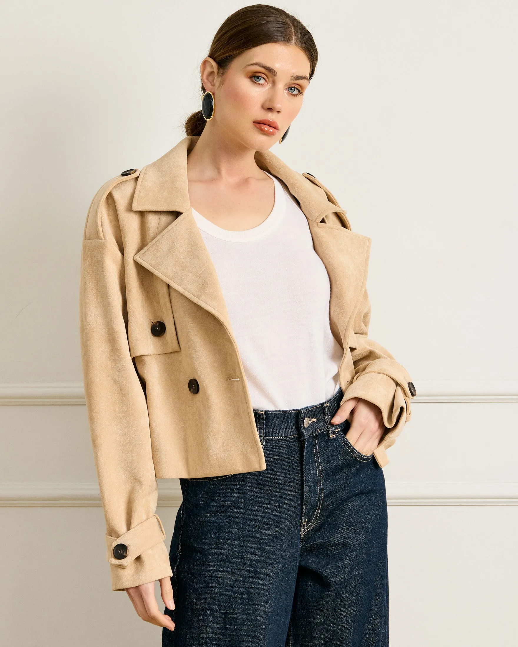 ICON TRENCH JACKET sold by Line & Dot