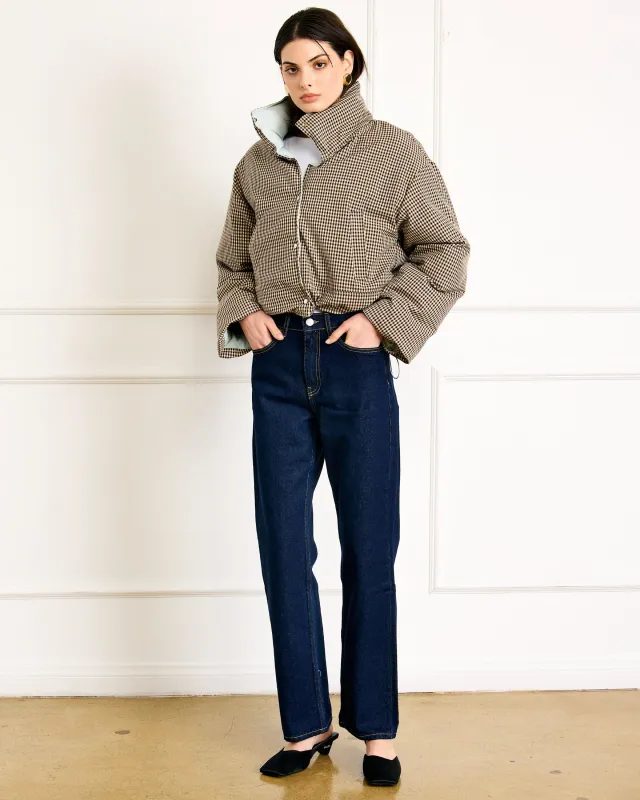 ESTELLE REVERSIBLE PUFFER JACKET sold by Line & Dot