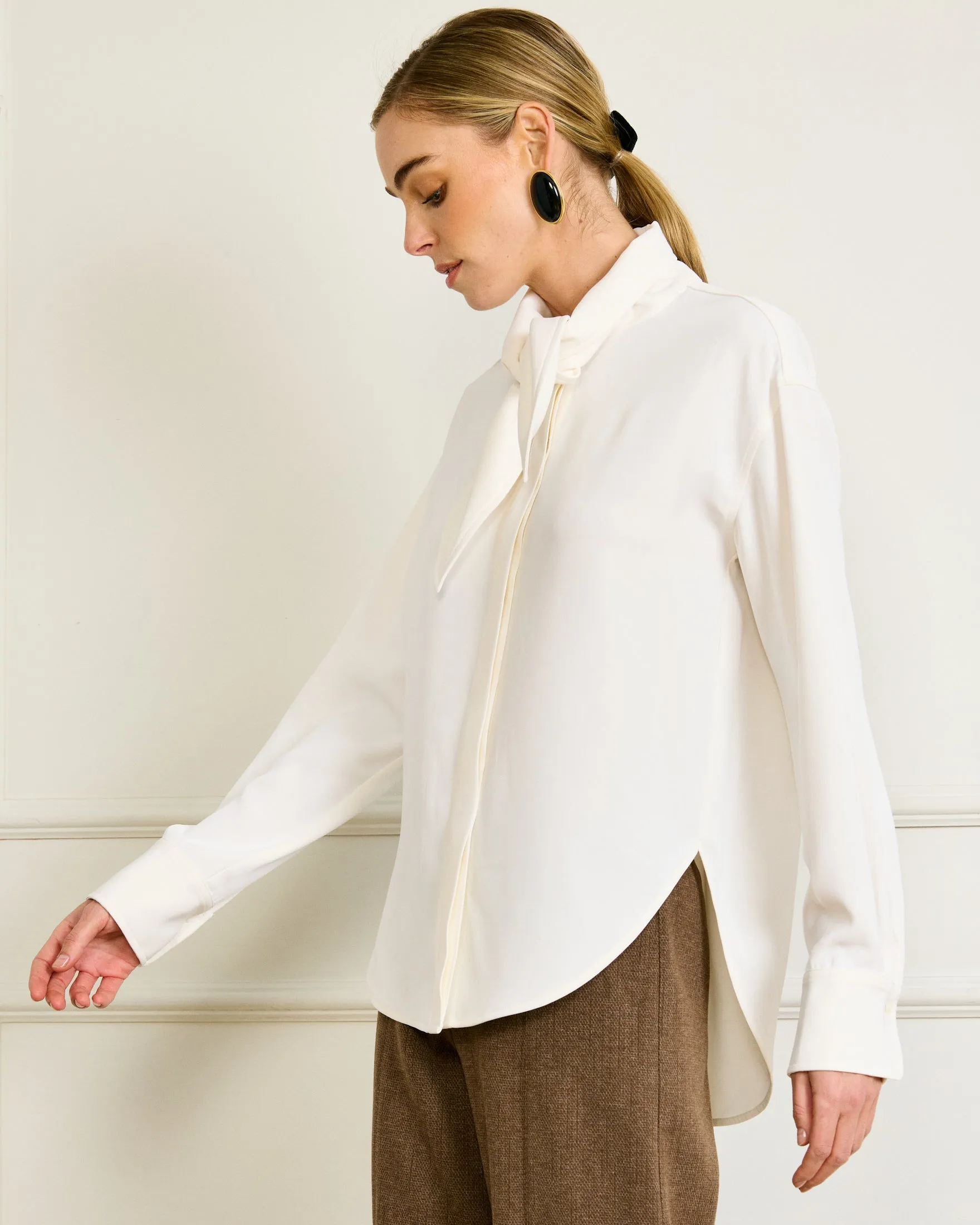 SEREN TIED BLOUSE sold by Line & Dot product image thumbnail 3