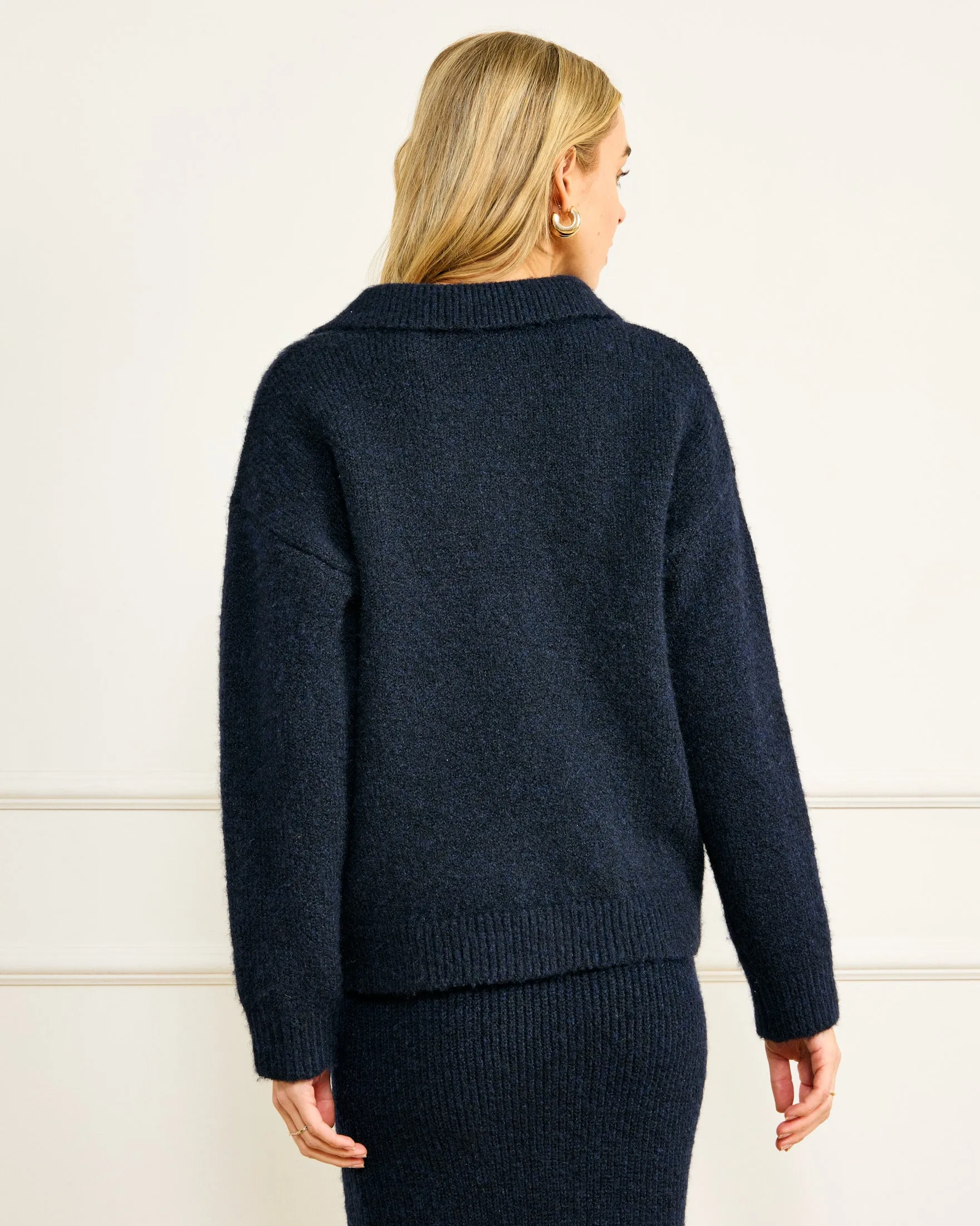 HART POLO KNIT SWEATER sold by Line & Dot product image thumbnail 5