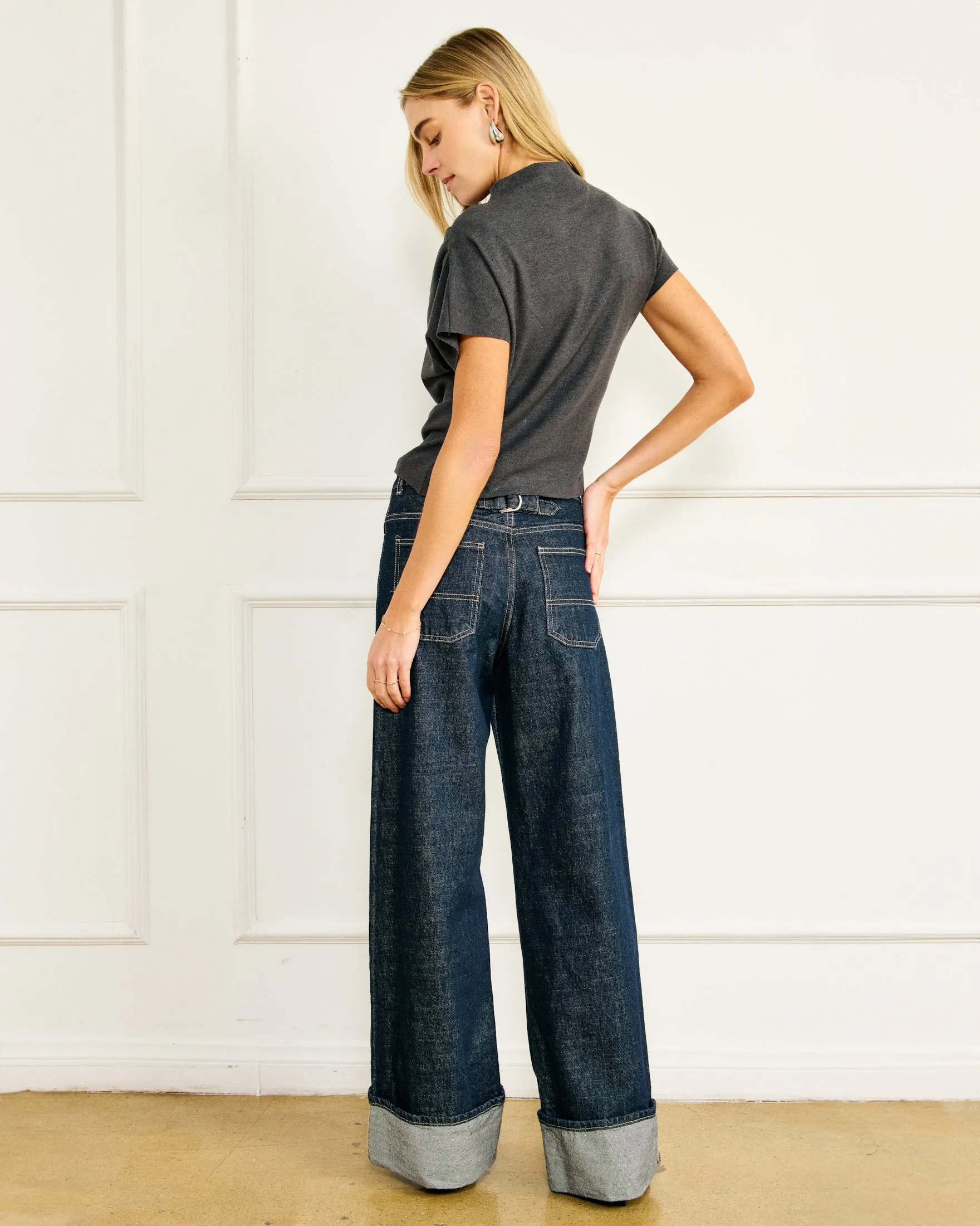 WALKER DRAPED TOP sold by Line & Dot product image thumbnail 5