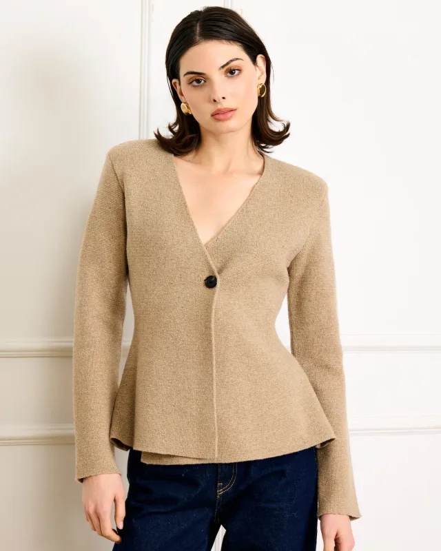 ATLEIGH SWEATER OATMEAL made by Line & Dot
