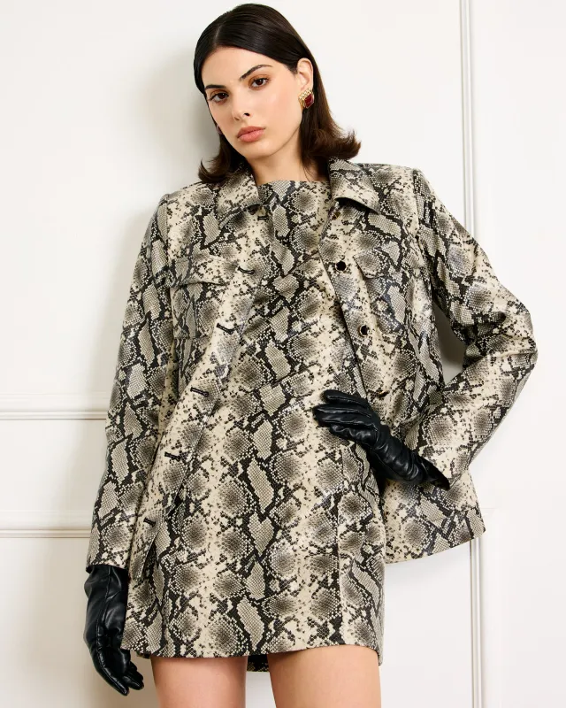 PYTHON JACKET made by Line & Dot