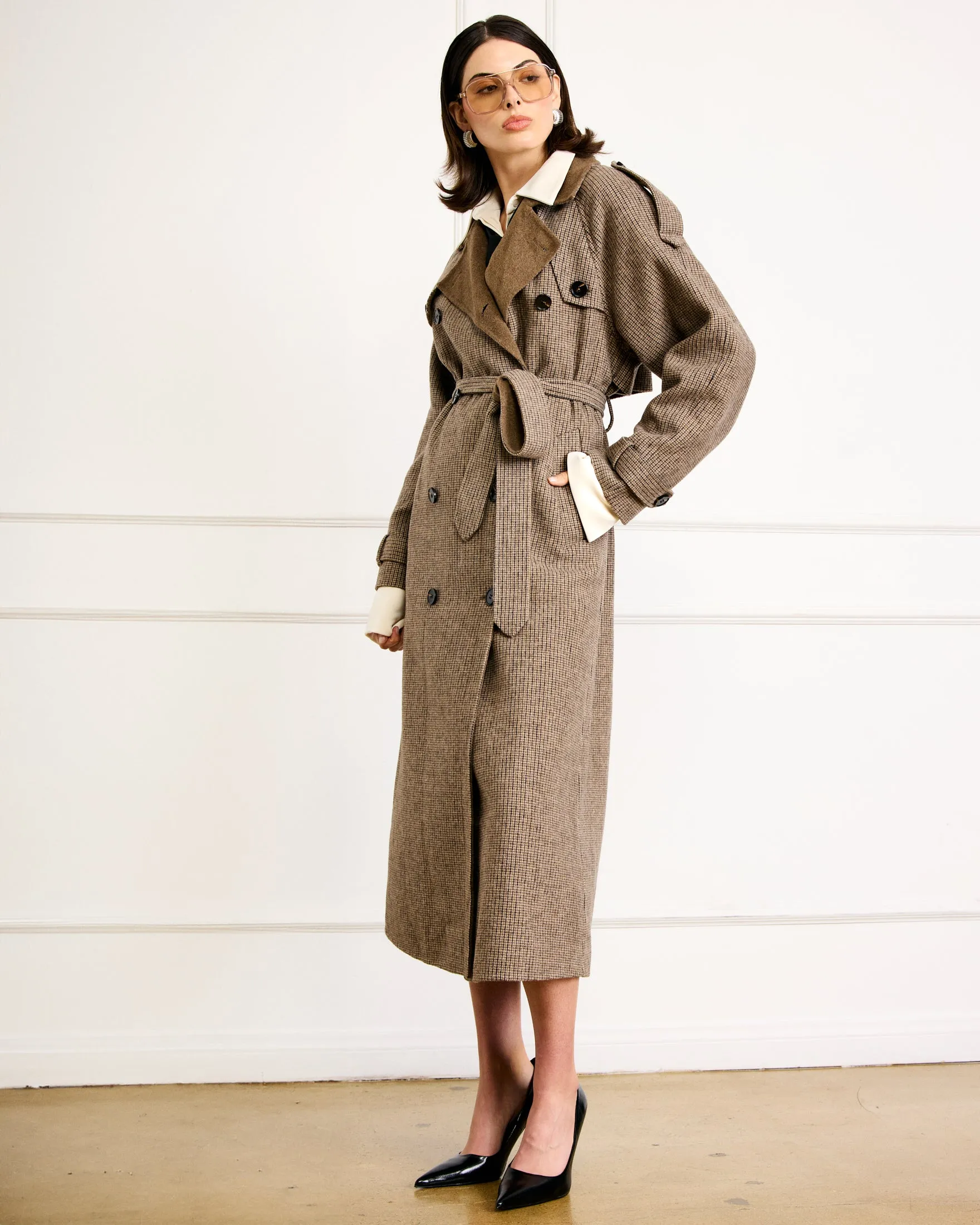 LEXI PLAID COAT sold by Line & Dot product image thumbnail 4