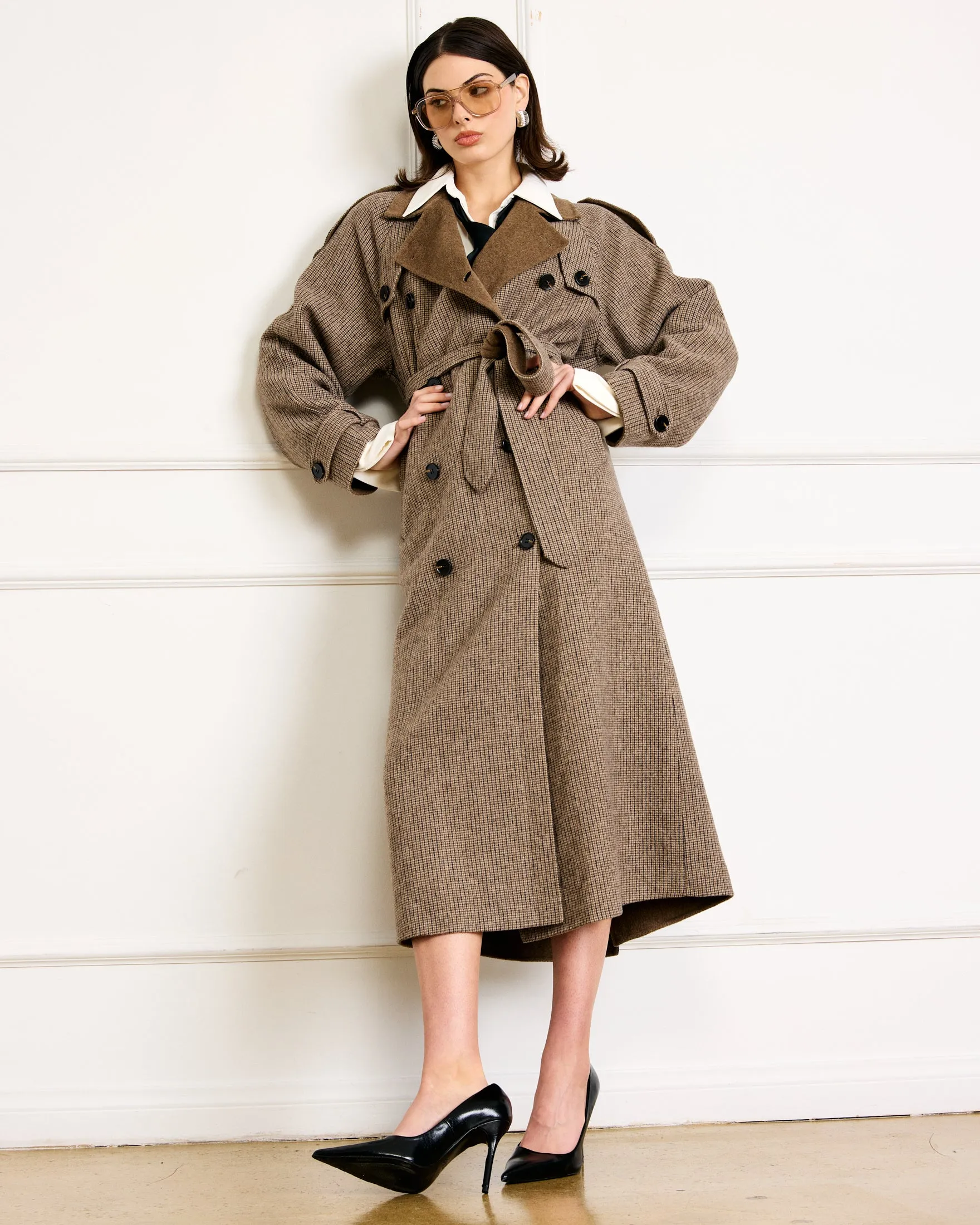LEXI PLAID COAT sold by Line & Dot product image thumbnail 2