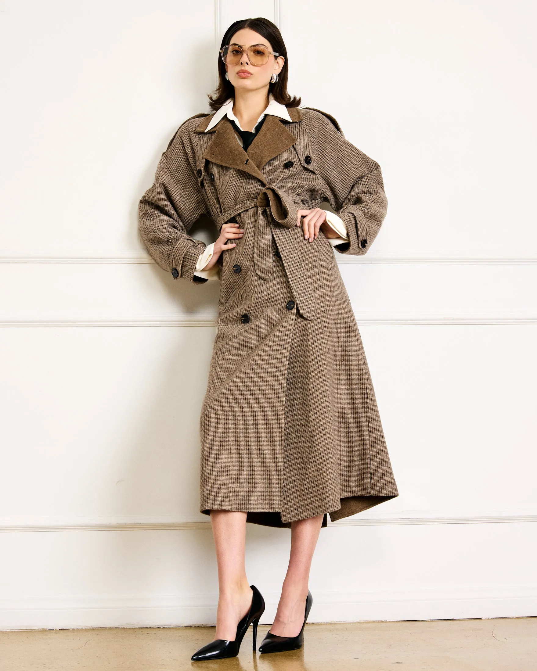 LEXI PLAID COAT sold by Line & Dot product image thumbnail 3