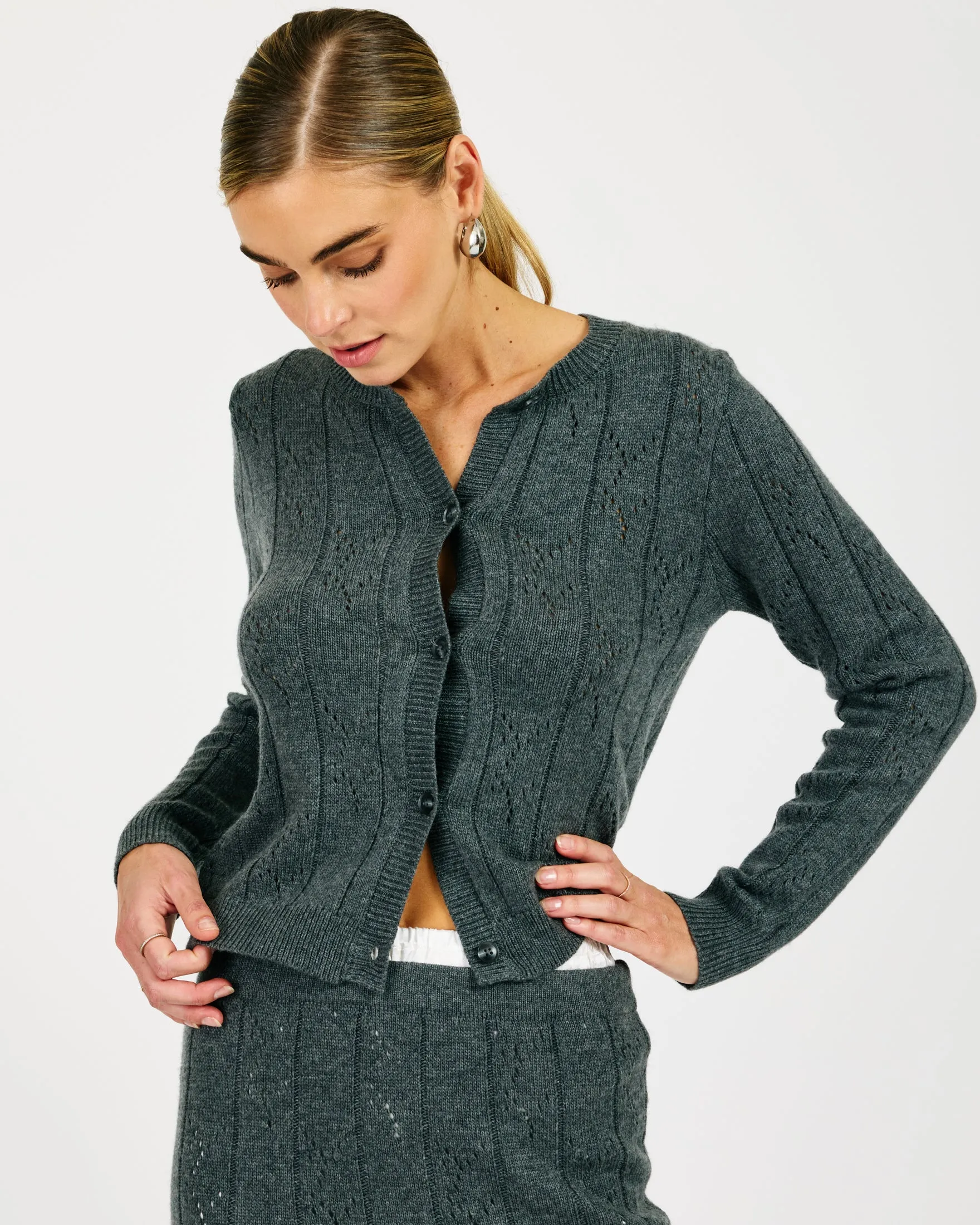 ALENA CARDIGAN sold by Line & Dot
