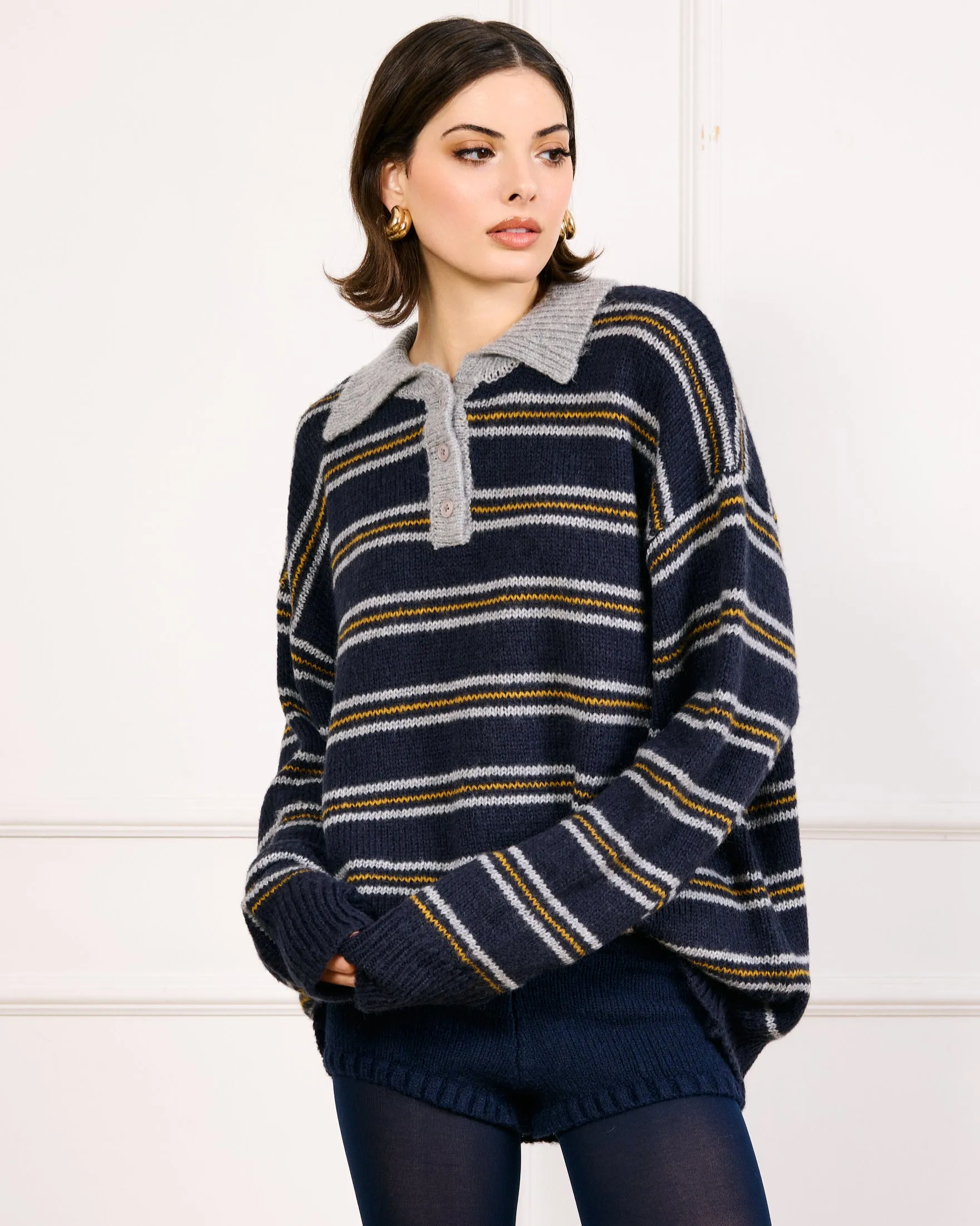 SUTTON STRIPED SWEATER sold by Line & Dot product image thumbnail 2