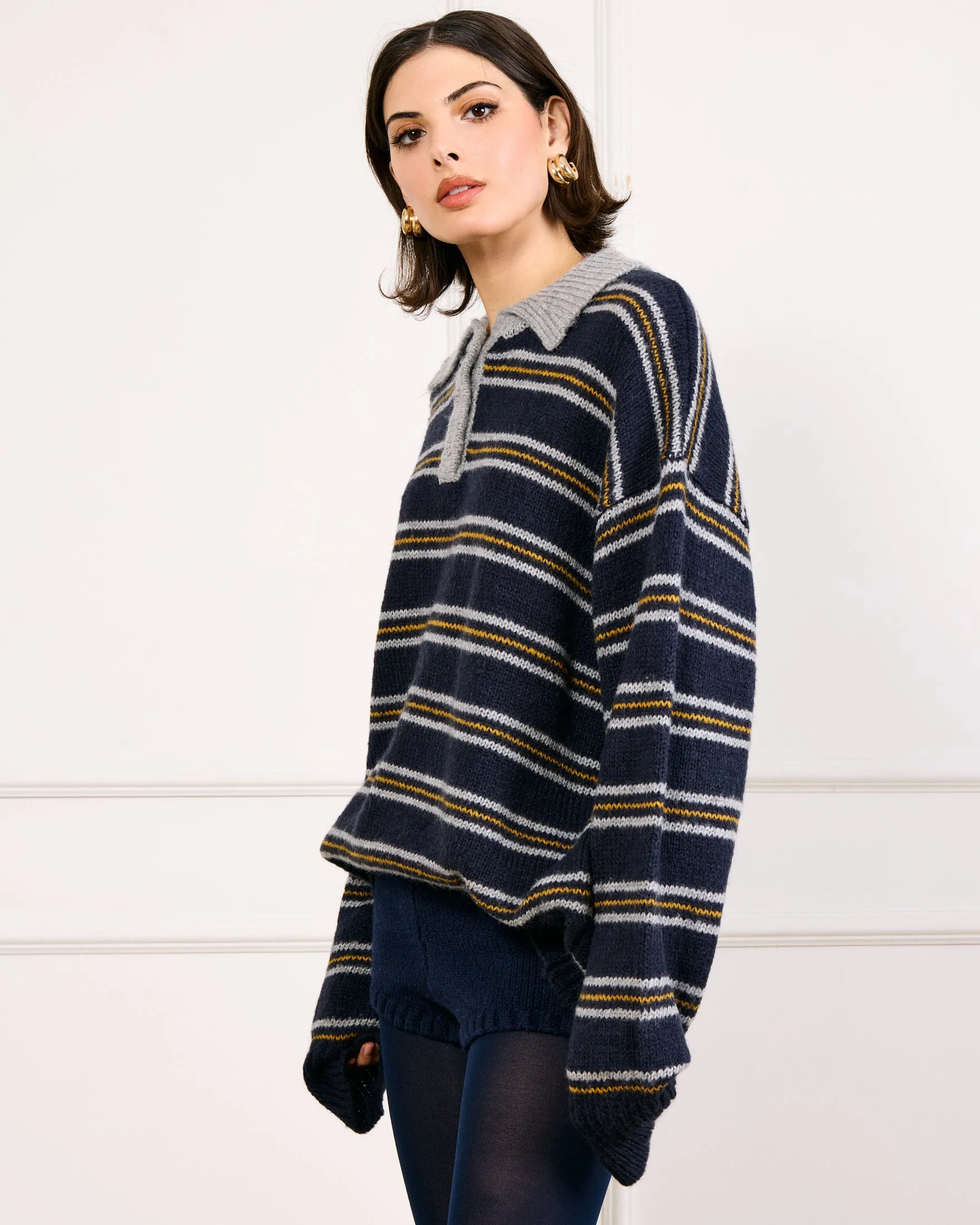 SUTTON STRIPED SWEATER sold by Line & Dot product image thumbnail 3