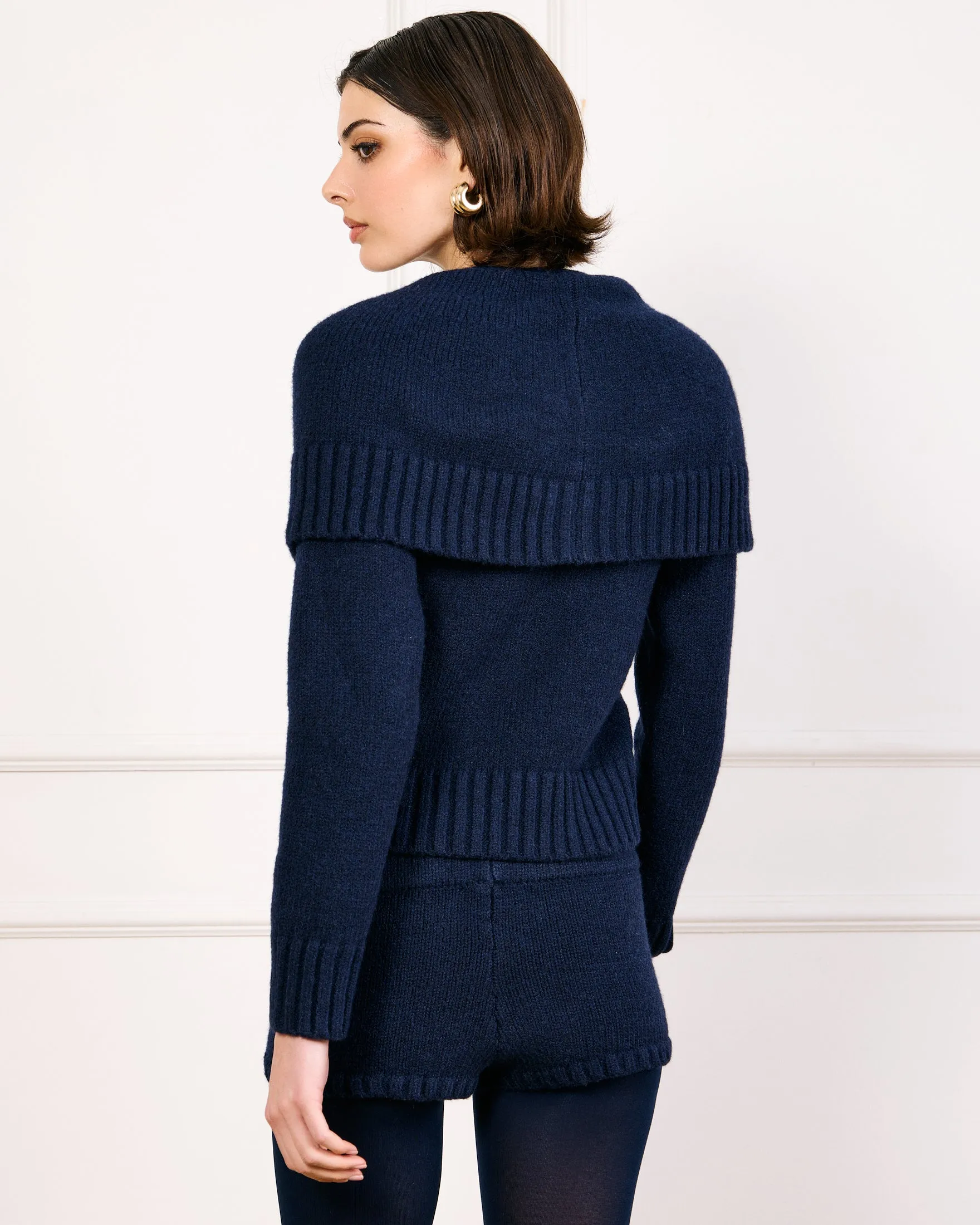 REESE KNIT SWEATER SHORTS sold by Line & Dot product image thumbnail 5