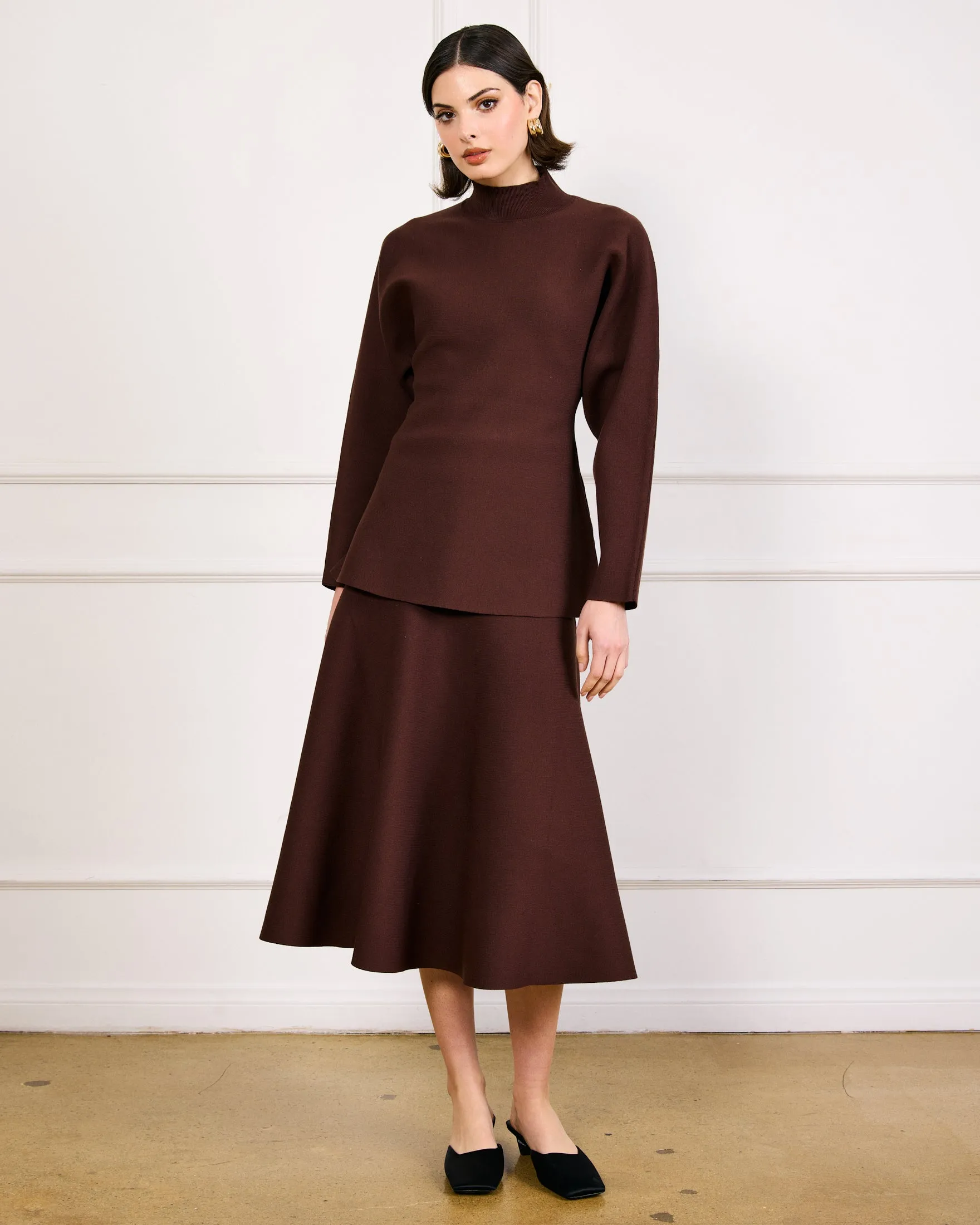 KINGSTON KNIT SWEATER SKIRT sold by Line & Dot product image thumbnail 3