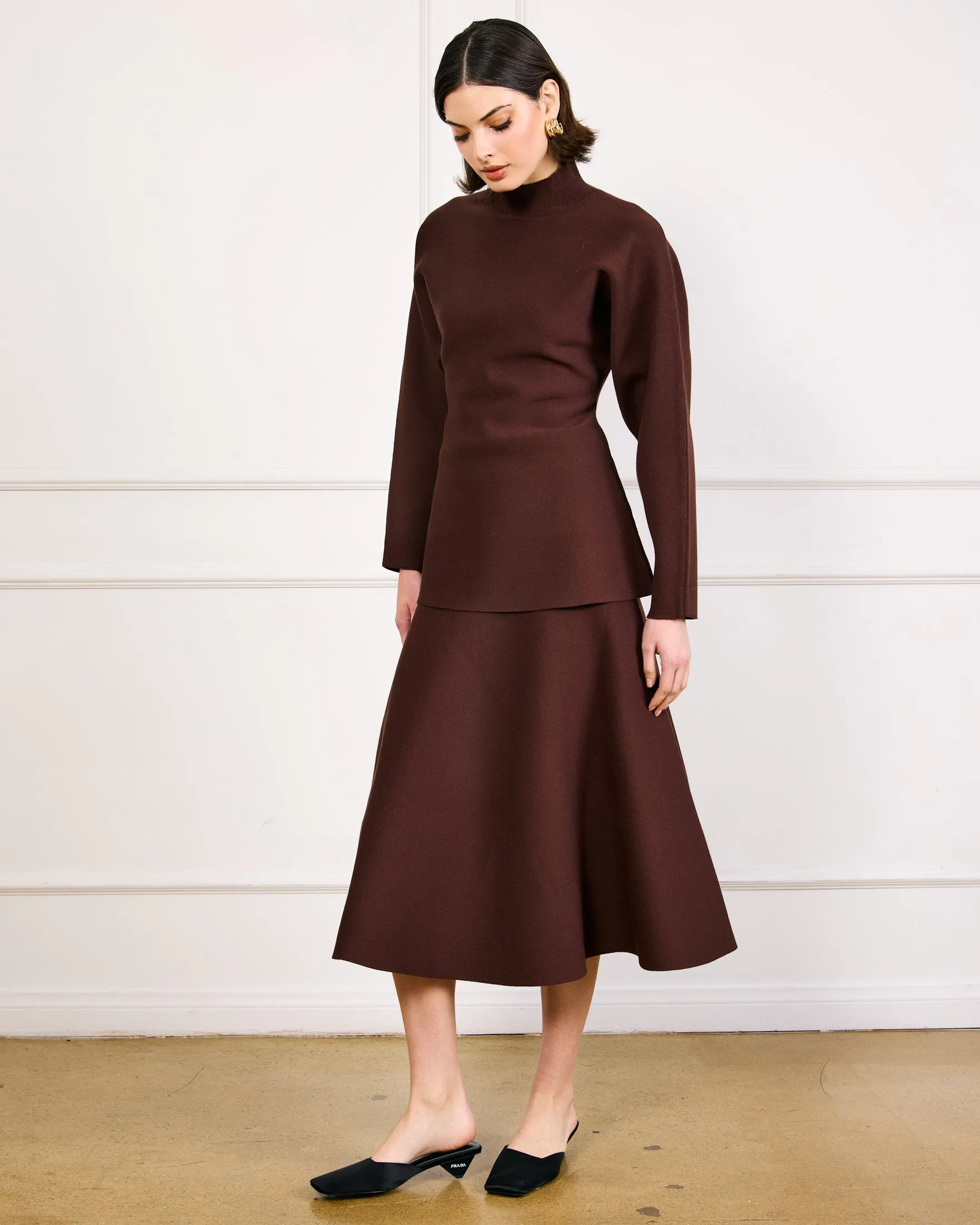 KINGSTON KNIT SWEATER SKIRT sold by Line & Dot product image thumbnail 4