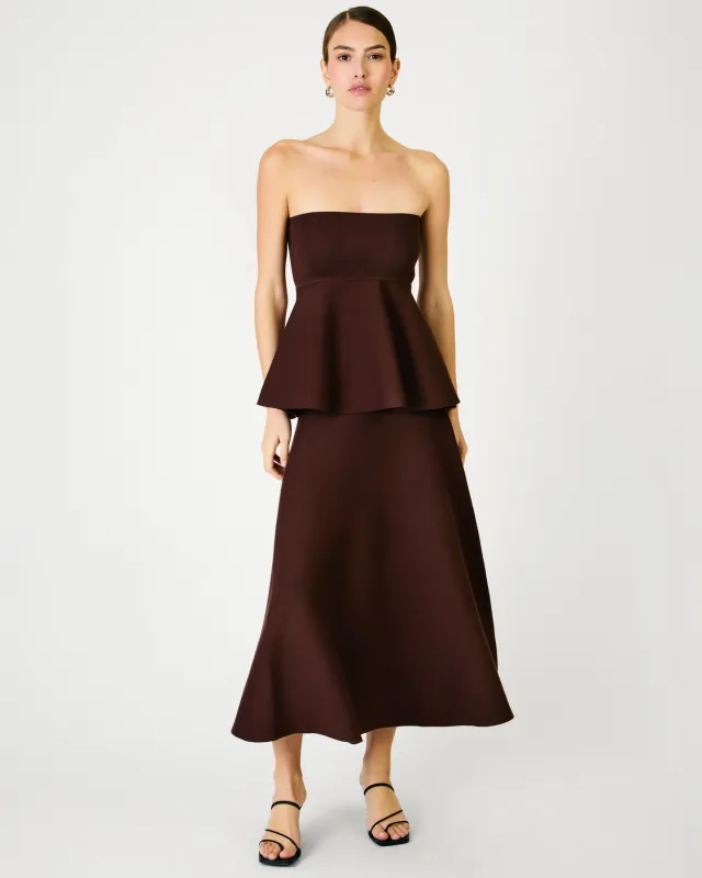 KINGSTON KNIT SWEATER PEPLUM TOP sold by Line & Dot