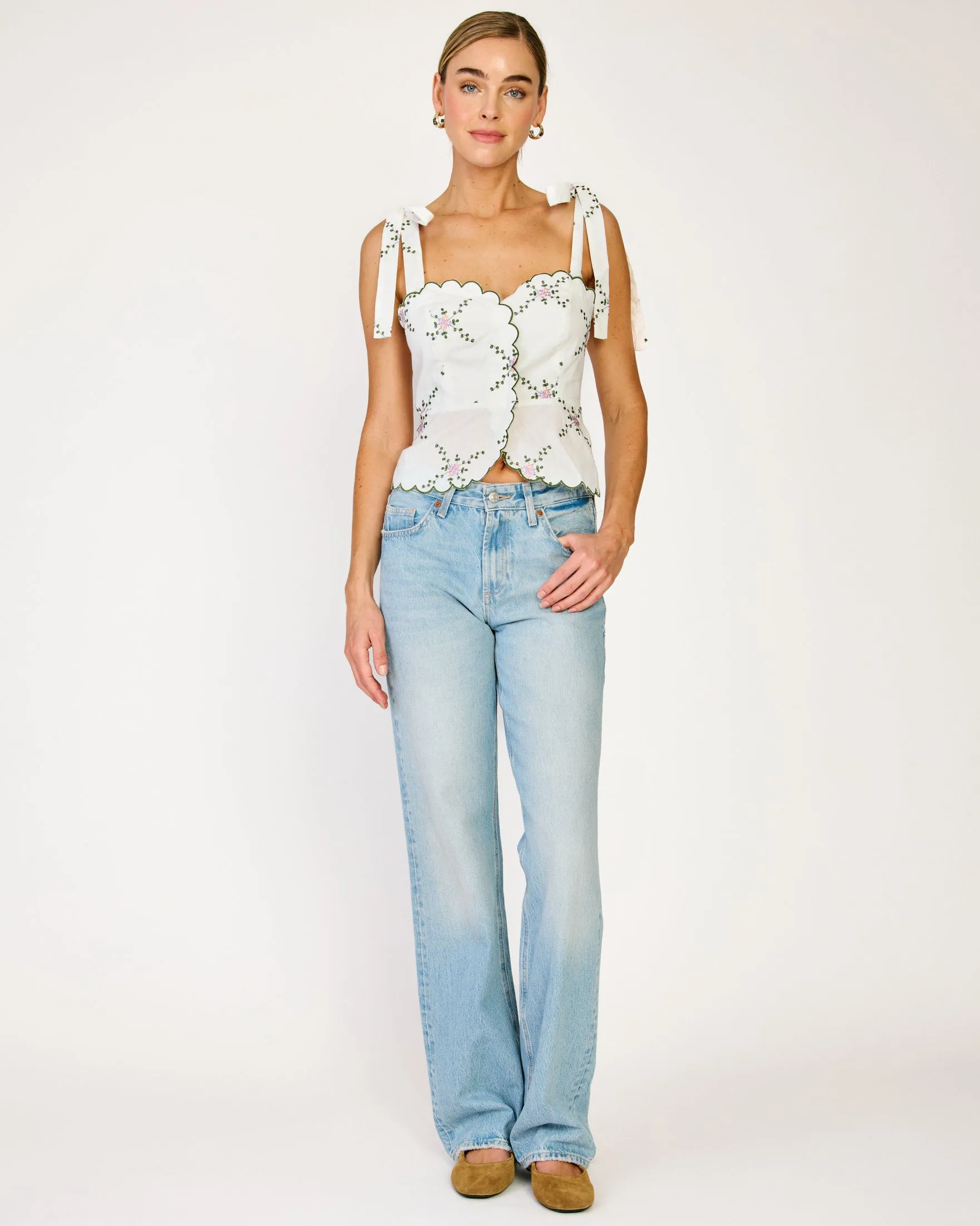 PRIMROSE TOP sold by Line & Dot