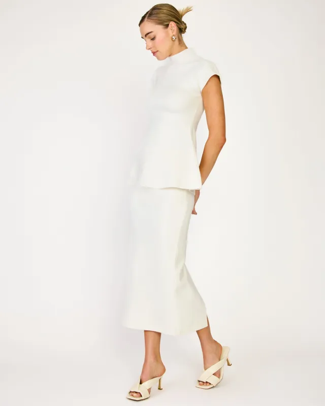 DRUNA KNIT SKIRT made by Line & Dot