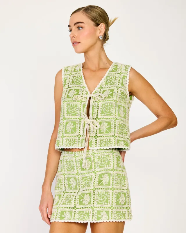 NECI MINI SKIRT sold by Line & Dot