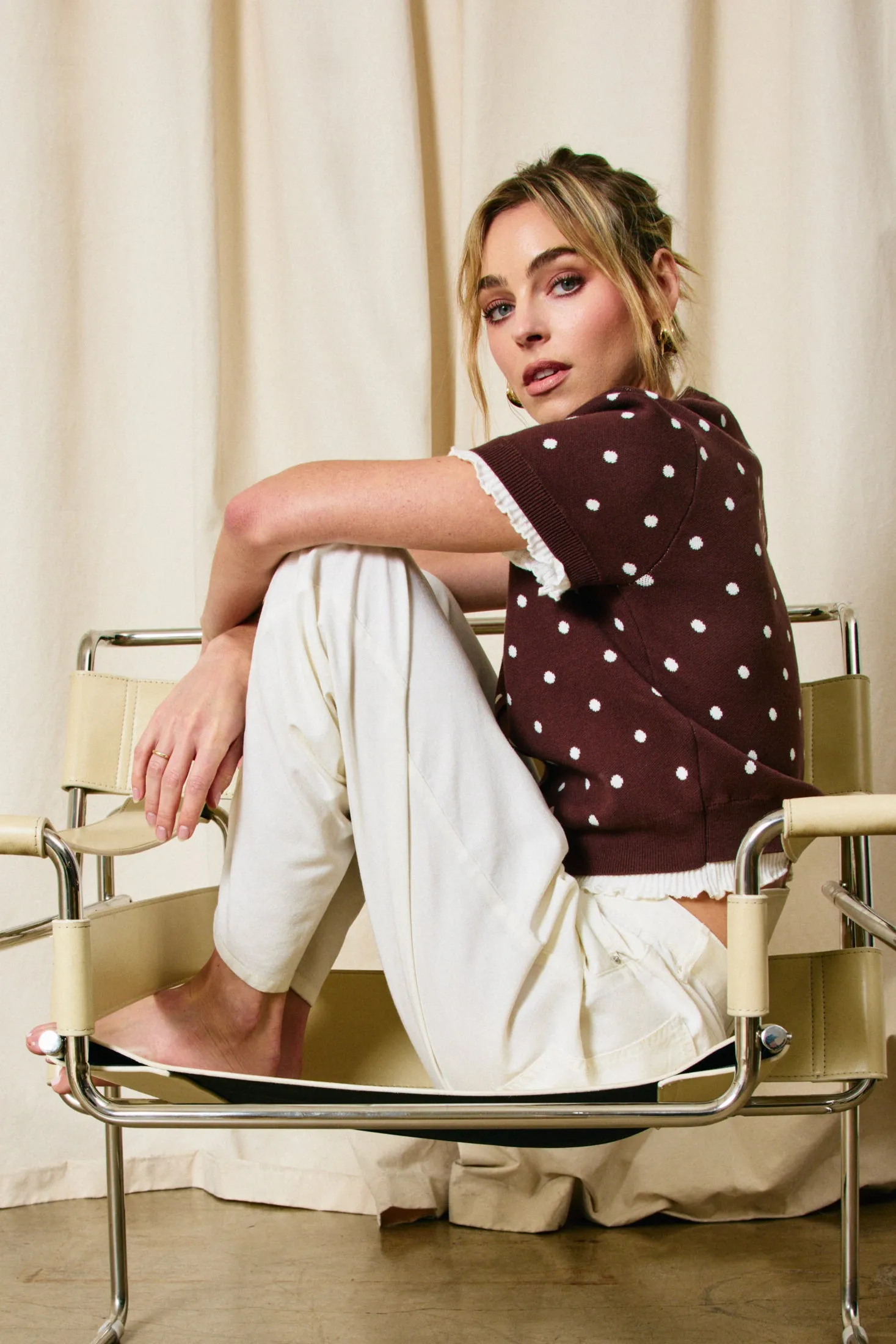 DOLLIE LAYERED SWEATER sold by Line & Dot product image thumbnail 4