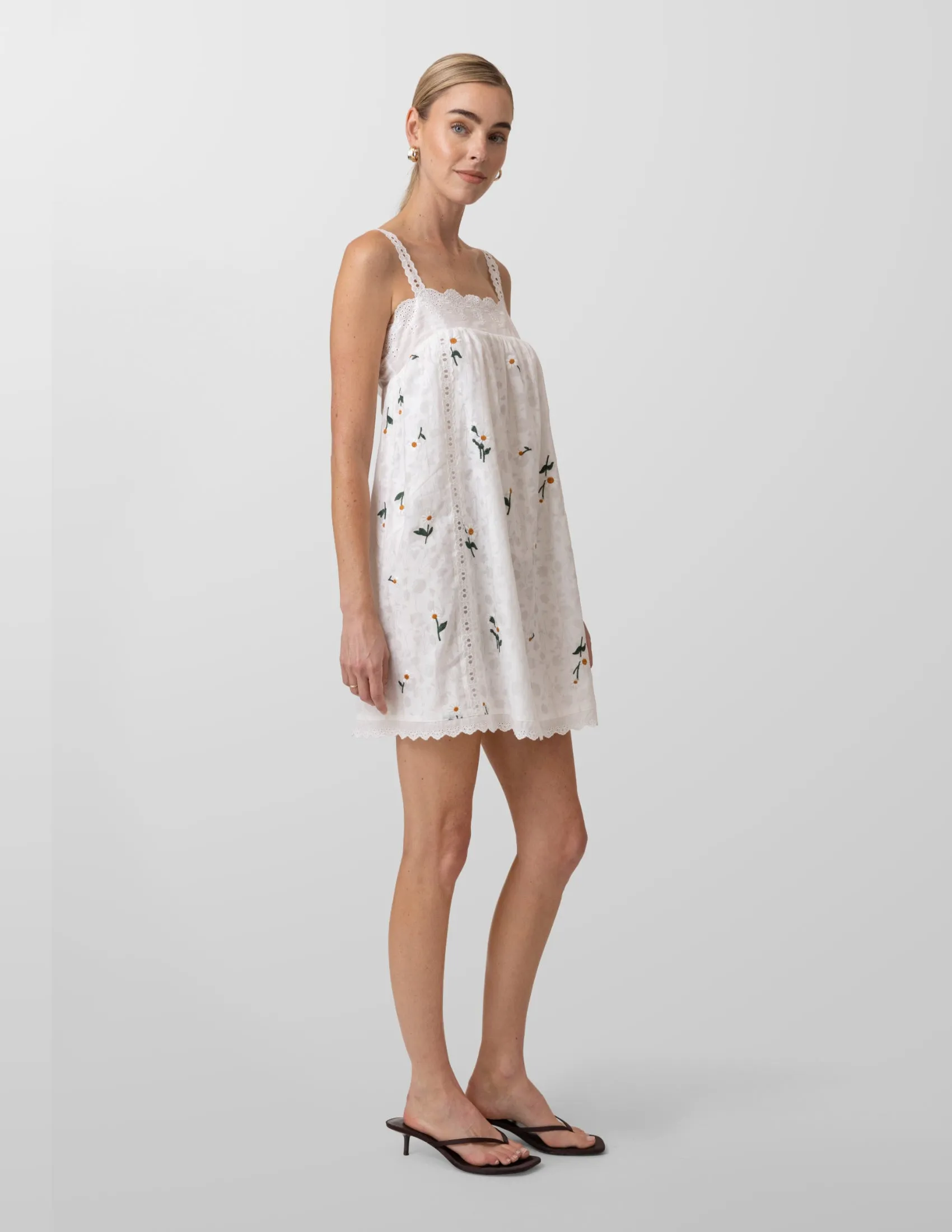 MARGUERITE MINI DRESS sold by Line & Dot product image thumbnail 4