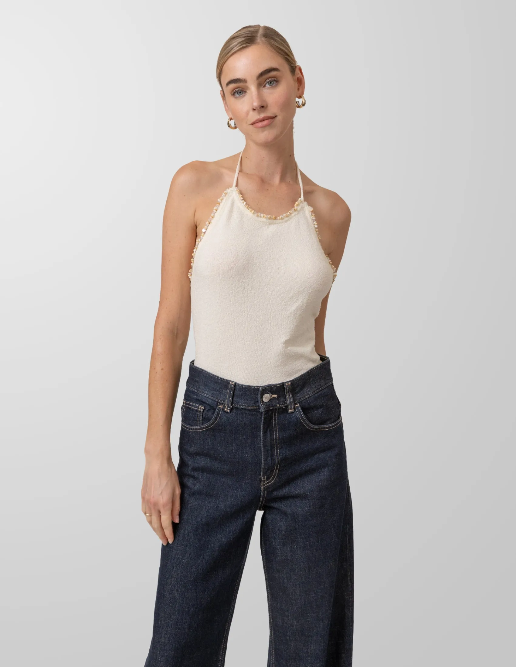 SIMONE SWEATER TANK TOP sold by Line & Dot product image thumbnail 3