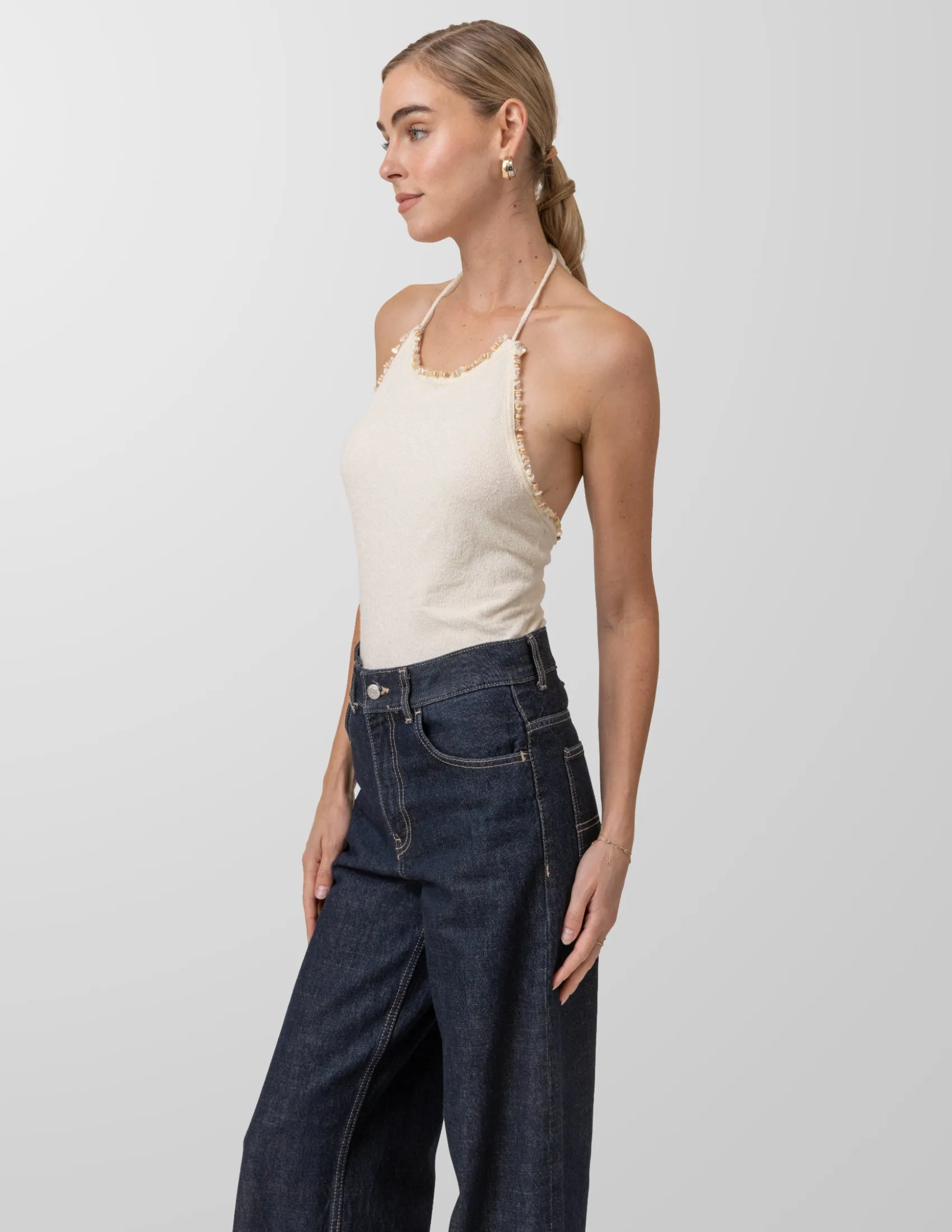SIMONE SWEATER TANK TOP sold by Line & Dot product image thumbnail 4