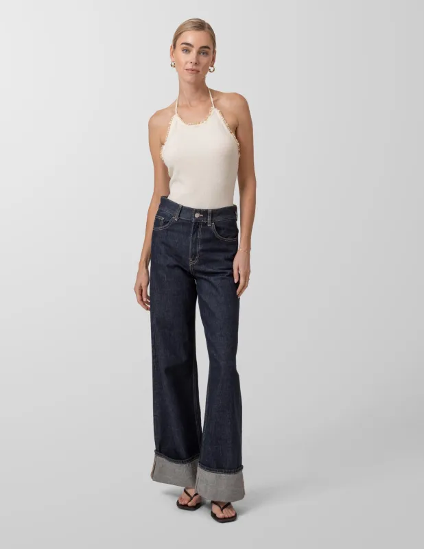 SIMONE SWEATER TANK TOP made by Line & Dot