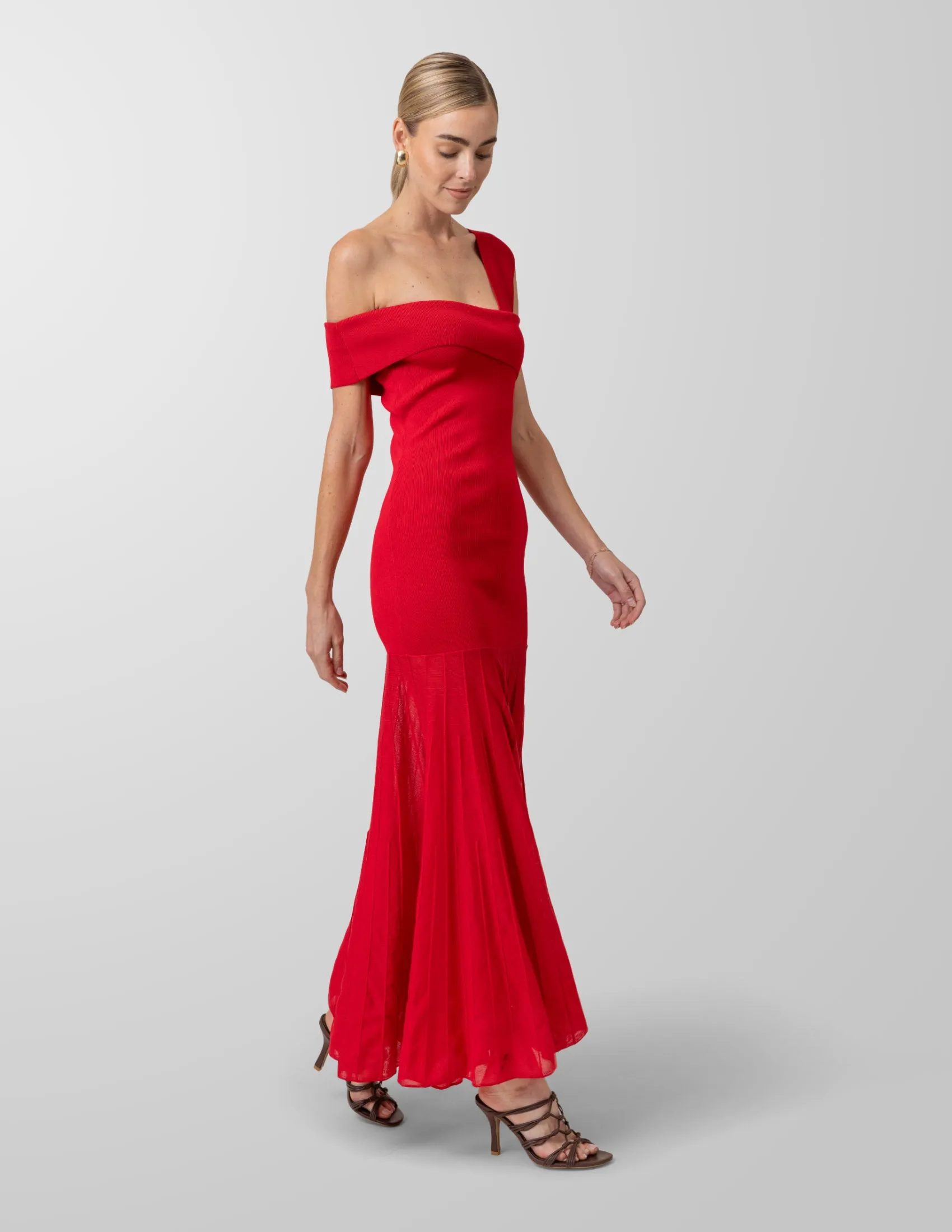 ROWAN SWEATER DRESS RED sold by Line & Dot product image thumbnail 5