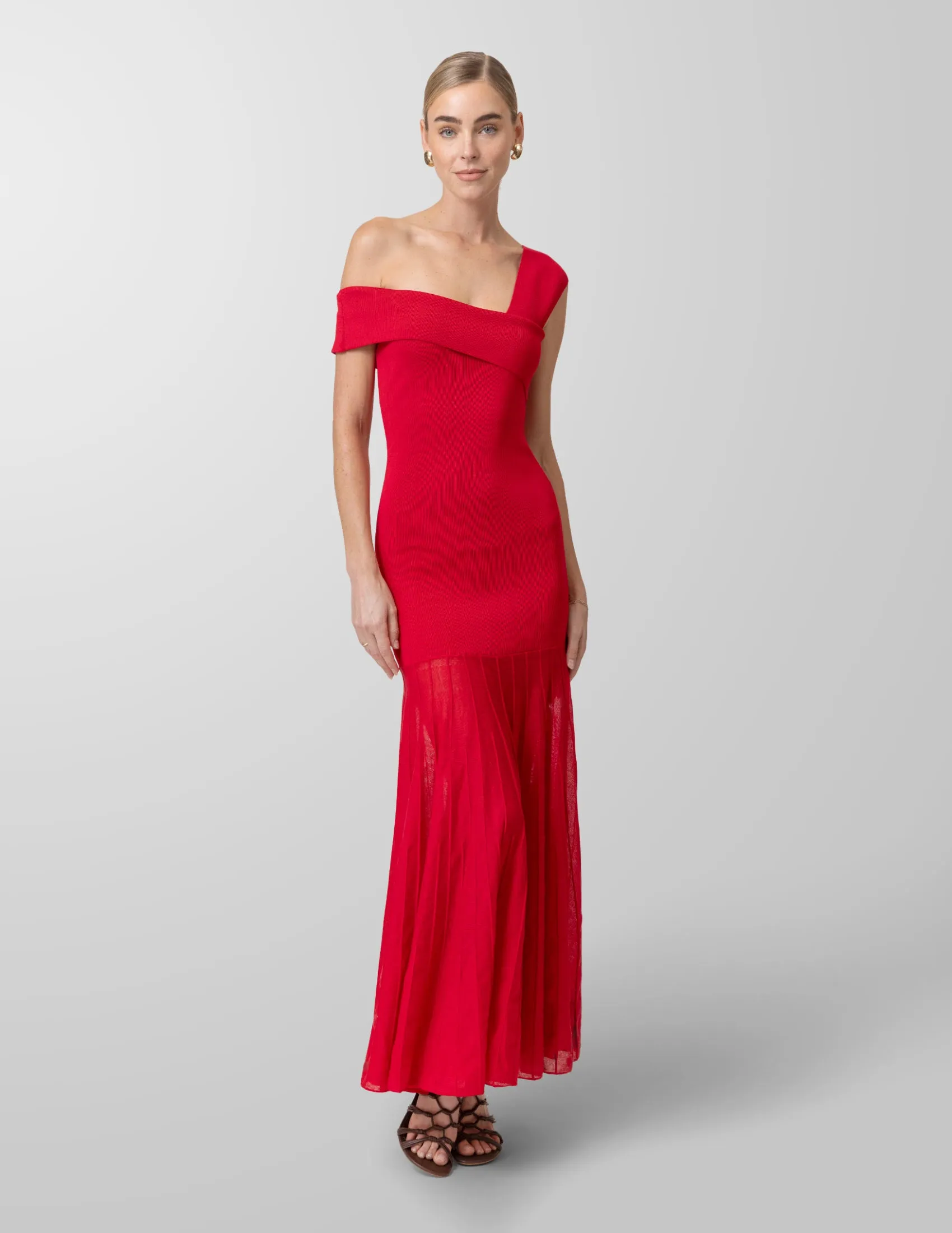ROWAN SWEATER DRESS RED sold by Line & Dot product image thumbnail 3