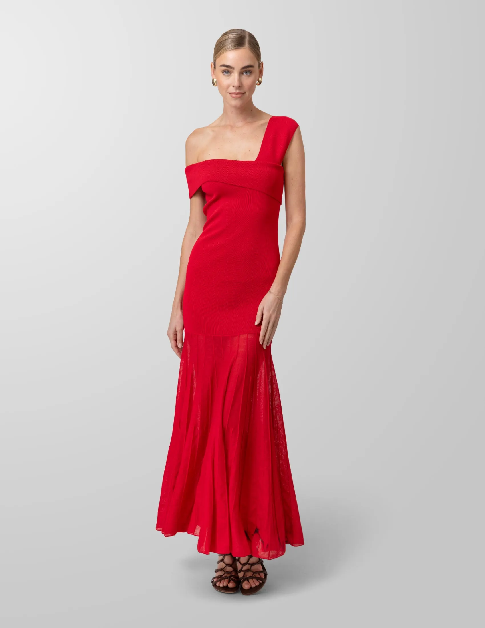 ROWAN SWEATER DRESS RED sold by Line & Dot product image thumbnail 4