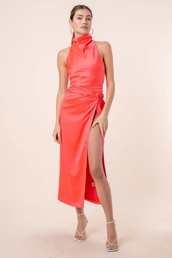 DELLA HIGH NECK TOP sold by Line & Dot