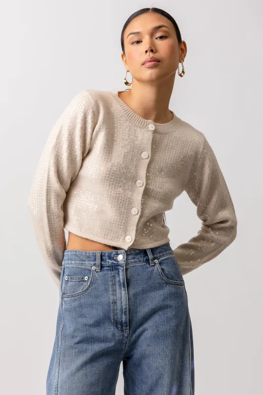 SHINE ON CARDIGAN made by Line & Dot