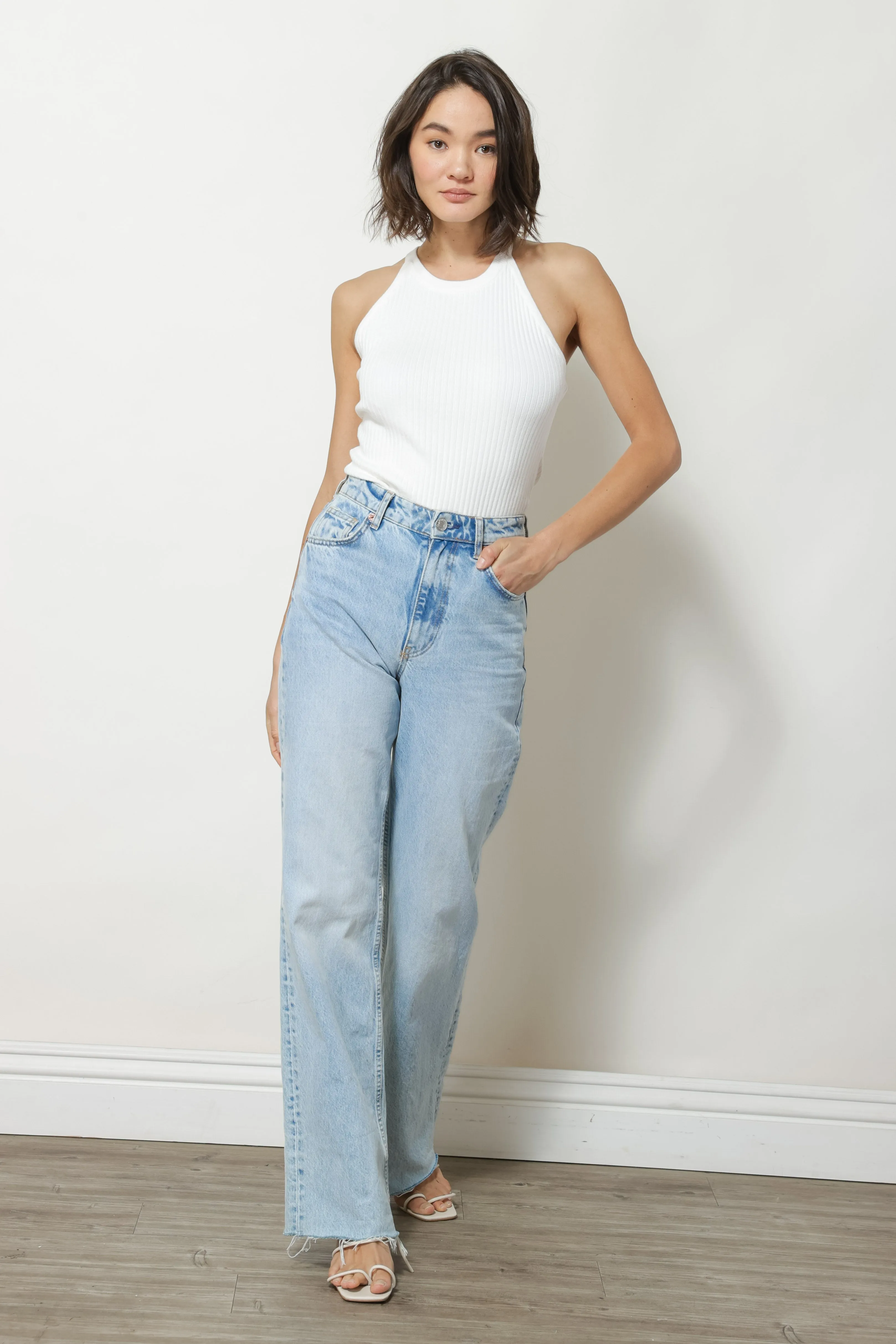 LORI SWEATER RIBBED TOP sold by Line & Dot product image thumbnail 4