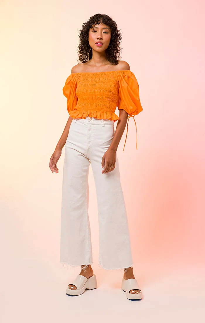 AMBER SMOCKED TOP sold by Line & Dot product image thumbnail 3