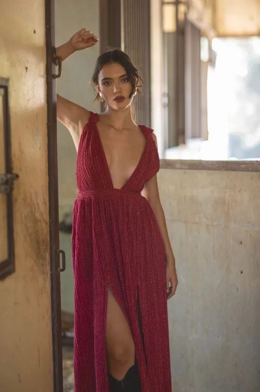 ALLURE MAXI DRESS sold by Line & Dot