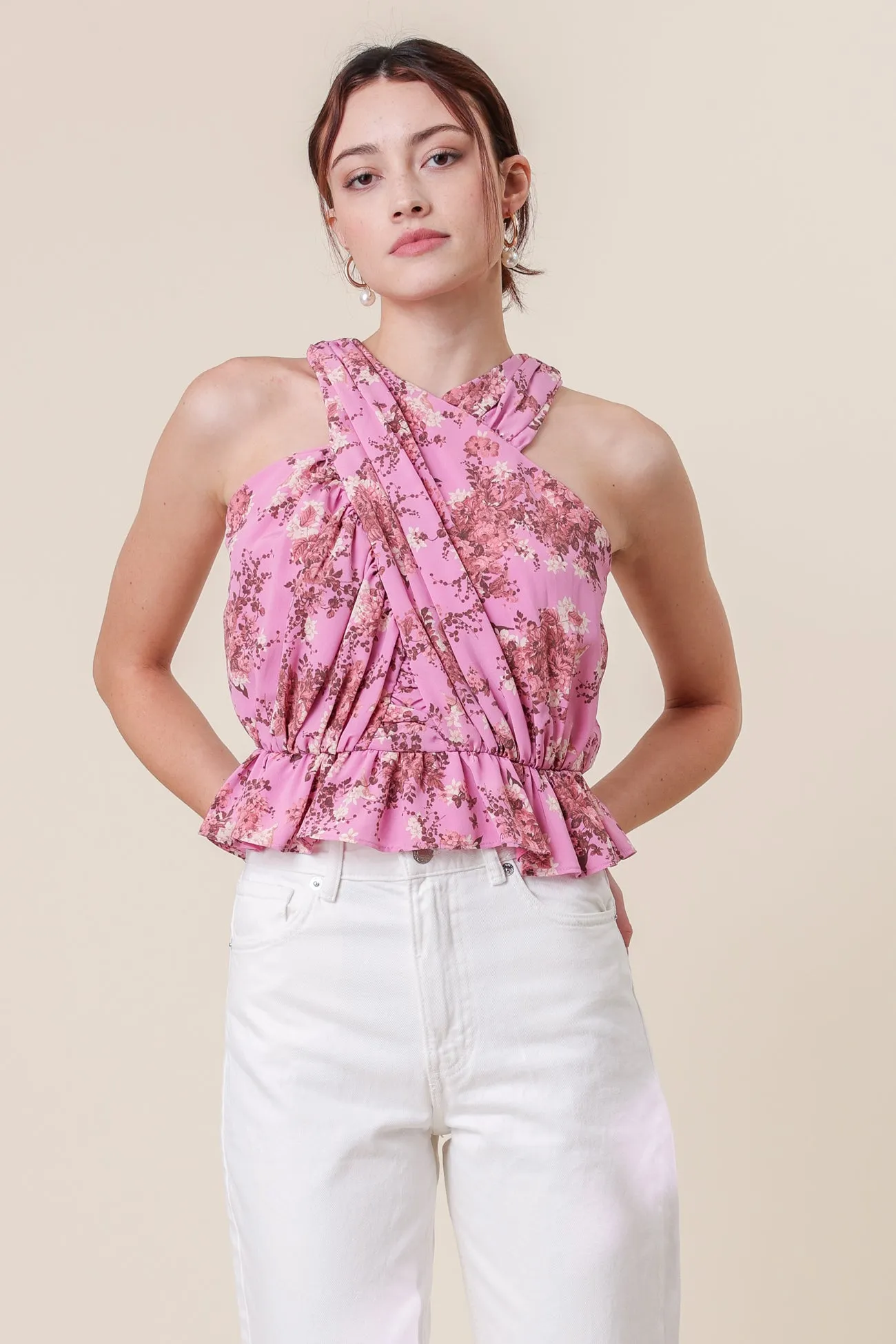 BLOOM TOP sold by Line & Dot